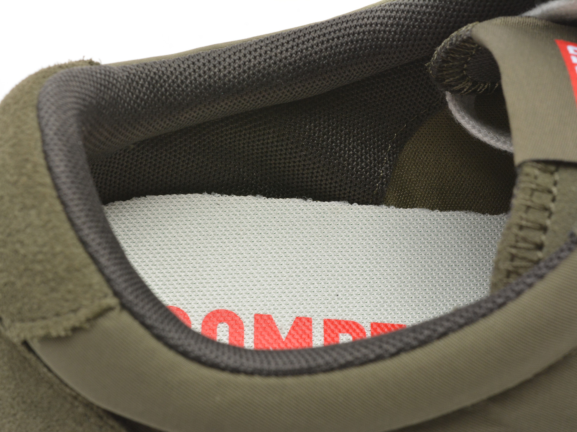 Pantofi sport CAMPER kaki, PELOTAS, din material textil