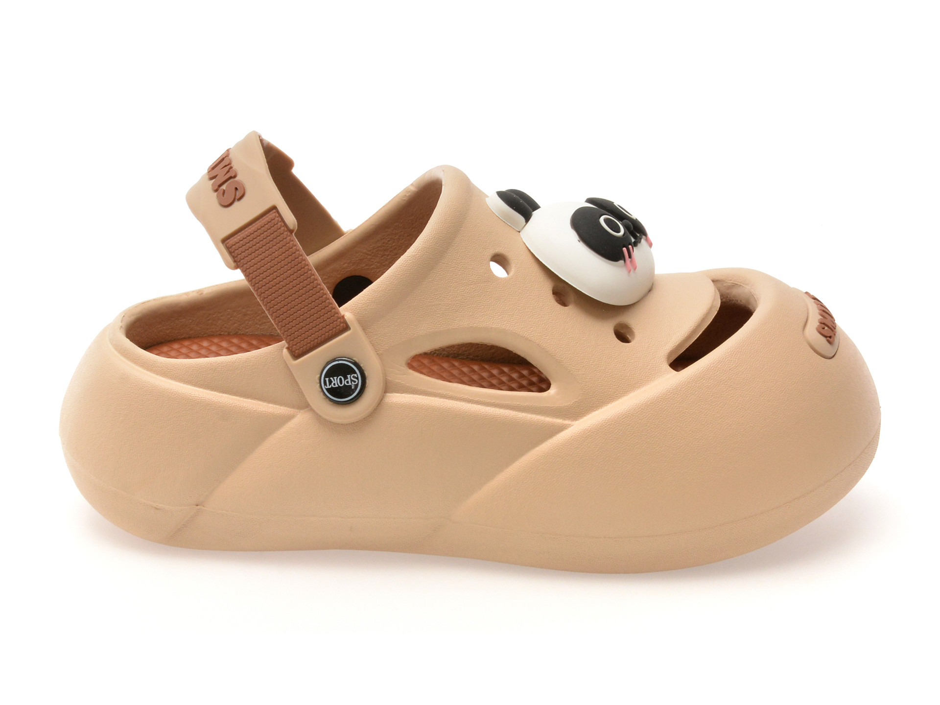 Papuci SELECTION KIDS gri, 3013, din pvc