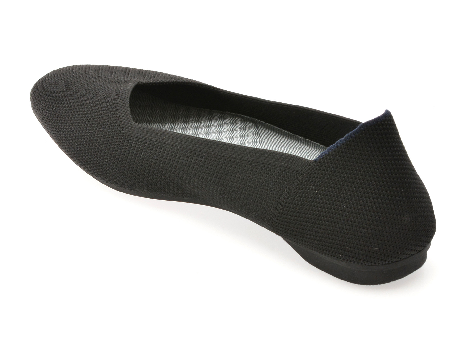 Balerini IMAGE negri, MS0928, din material textil