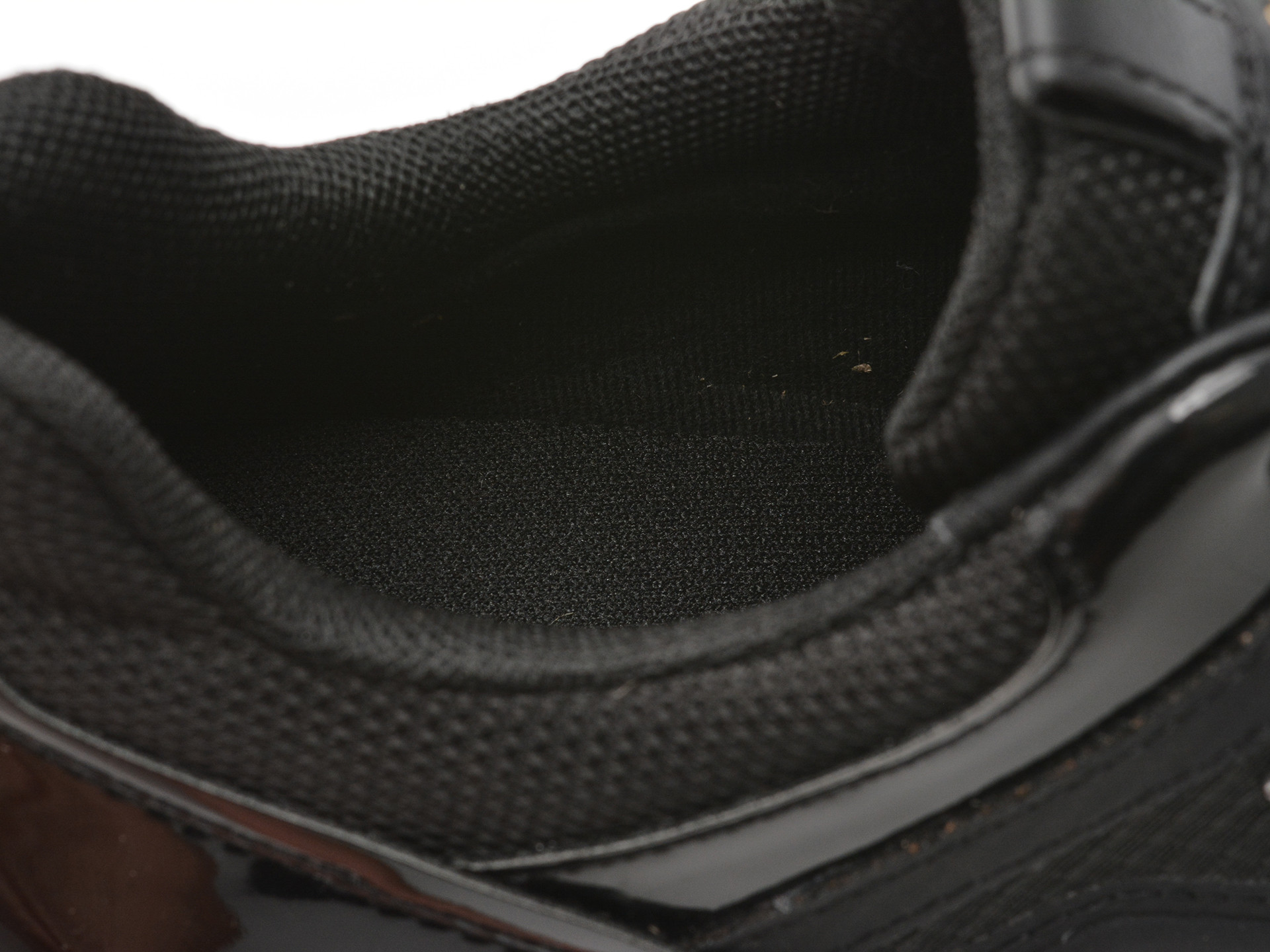 Pantofi sport GEOX negri, D5626C, din material textil