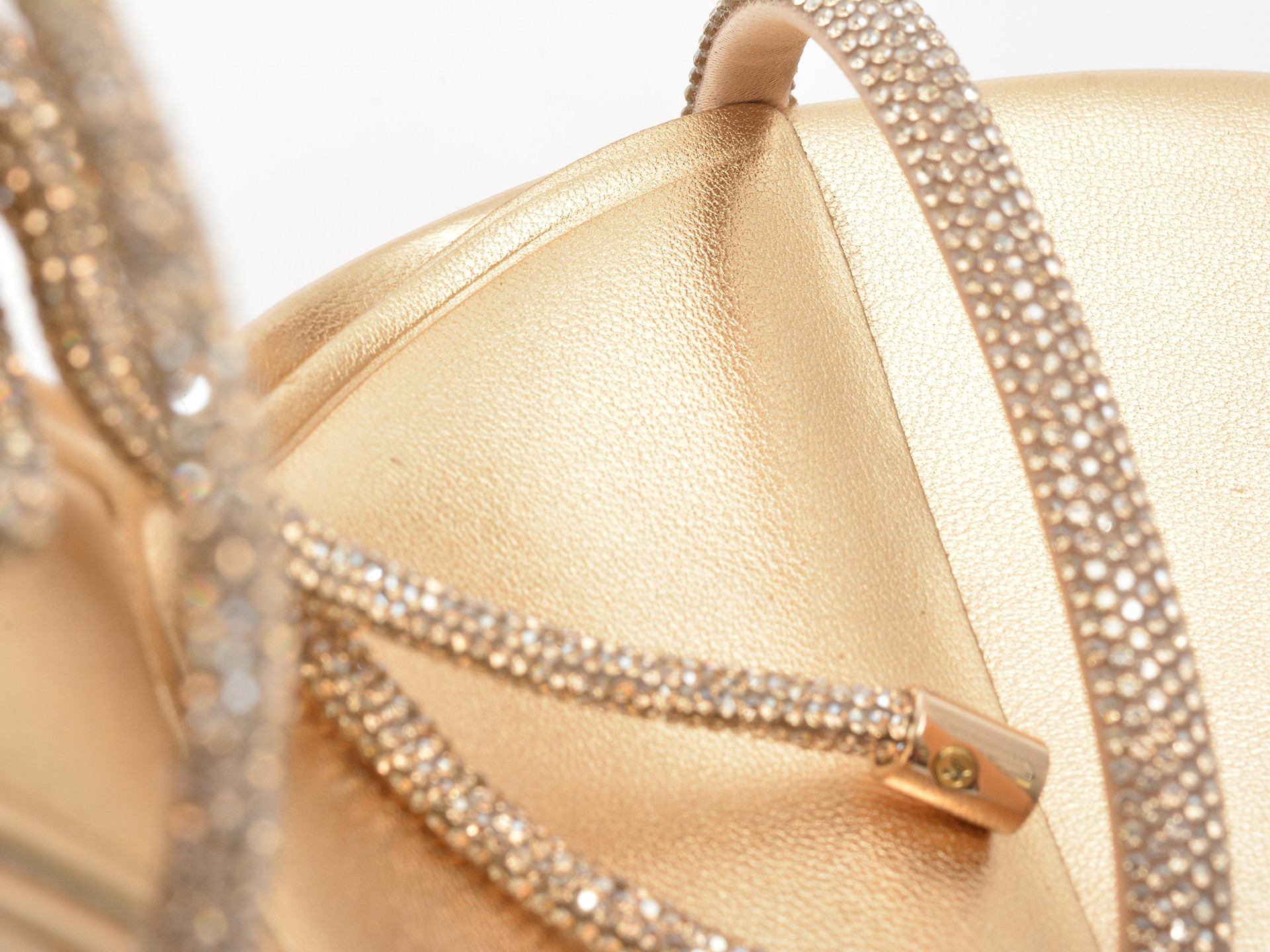 Sandale elegante ALDO aurii, CALADONIA 711, din piele ecologica