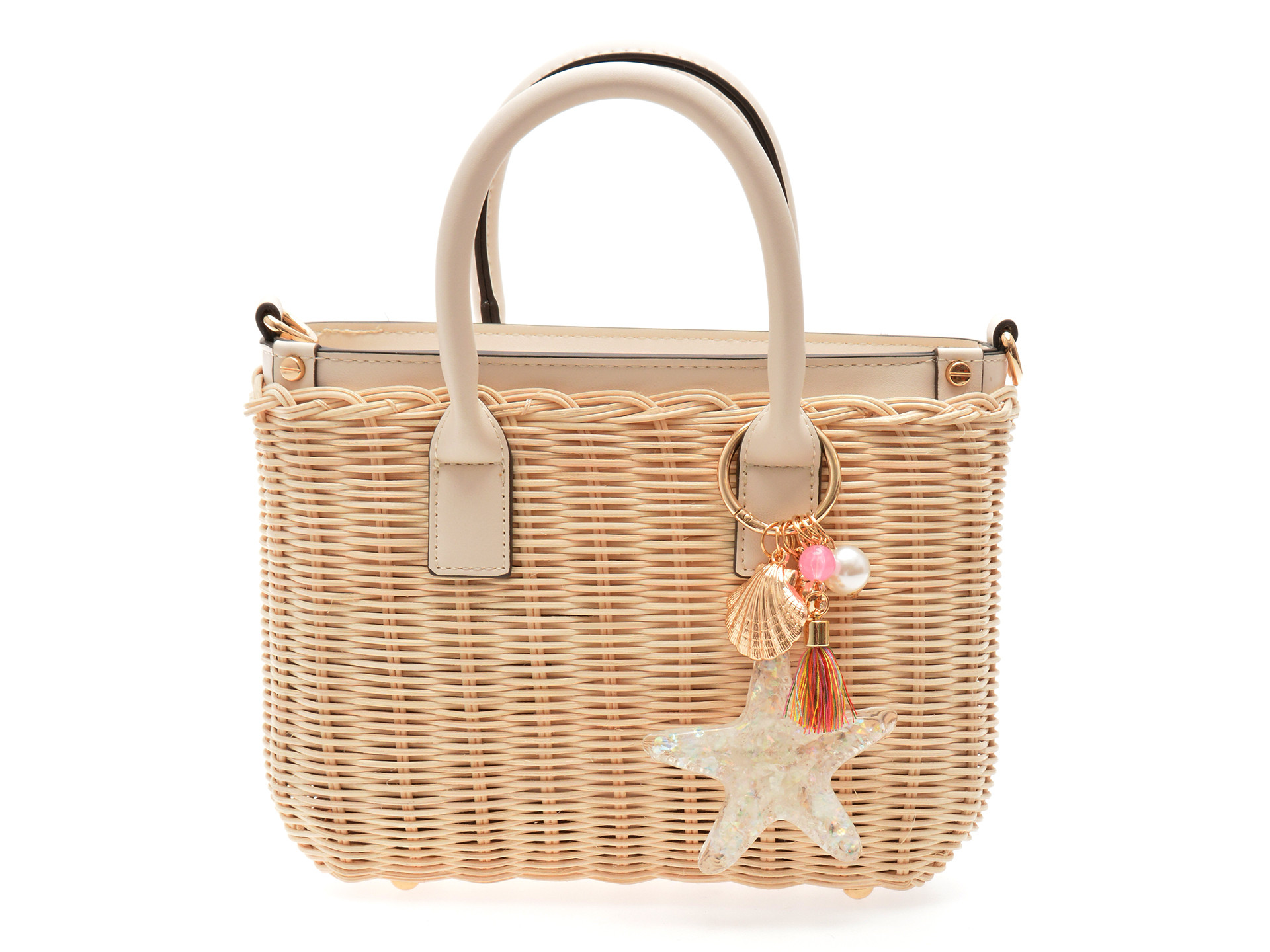 Geanta ALDO nude, SEA SPARKLE 270, din piele ecologica