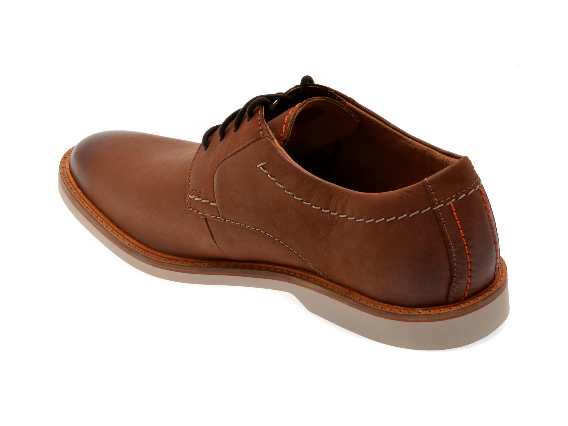 Pantofi eleganti CLARKS maro, ATTICUS LT LACE, din piele naturala