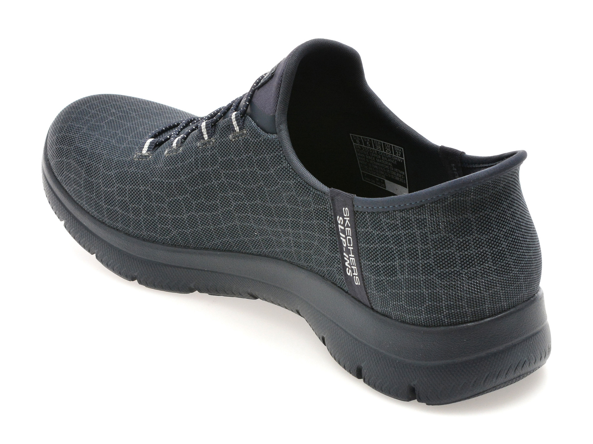 Pantofi sport SKECHERS bleumarin, SUMMITS, din material textil