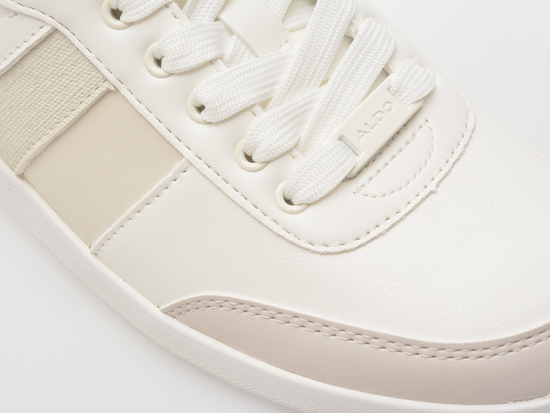 Pantofi sport ALDO albi, HESTIA 100, din piele ecologica