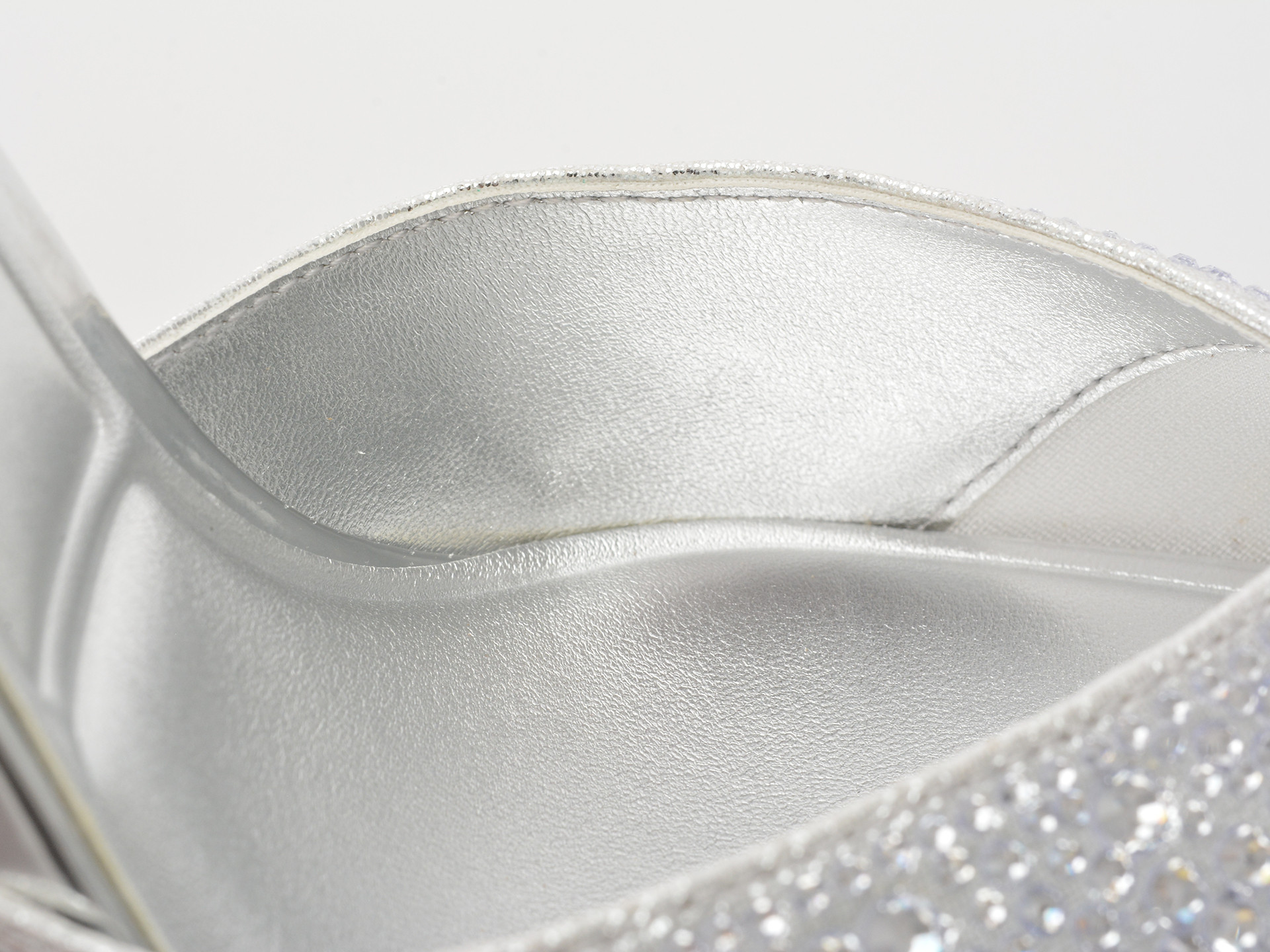 Pantofi eleganti ALDO argintii, DUNMERE 040, din piele ecologica