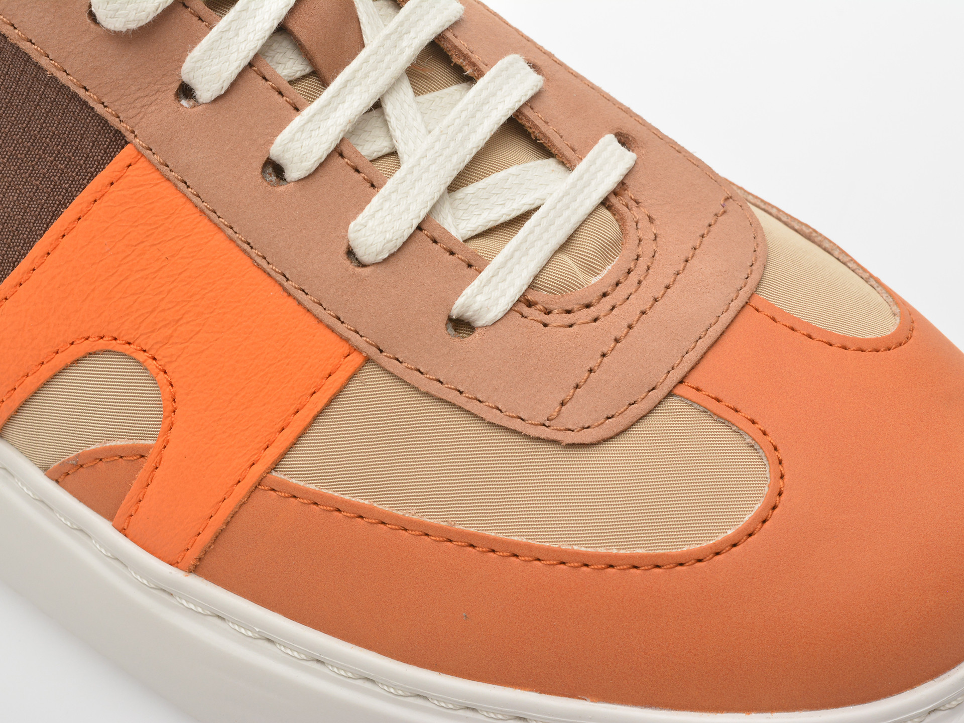 Pantofi sport CAMPER maro, RUNNER, din material textil