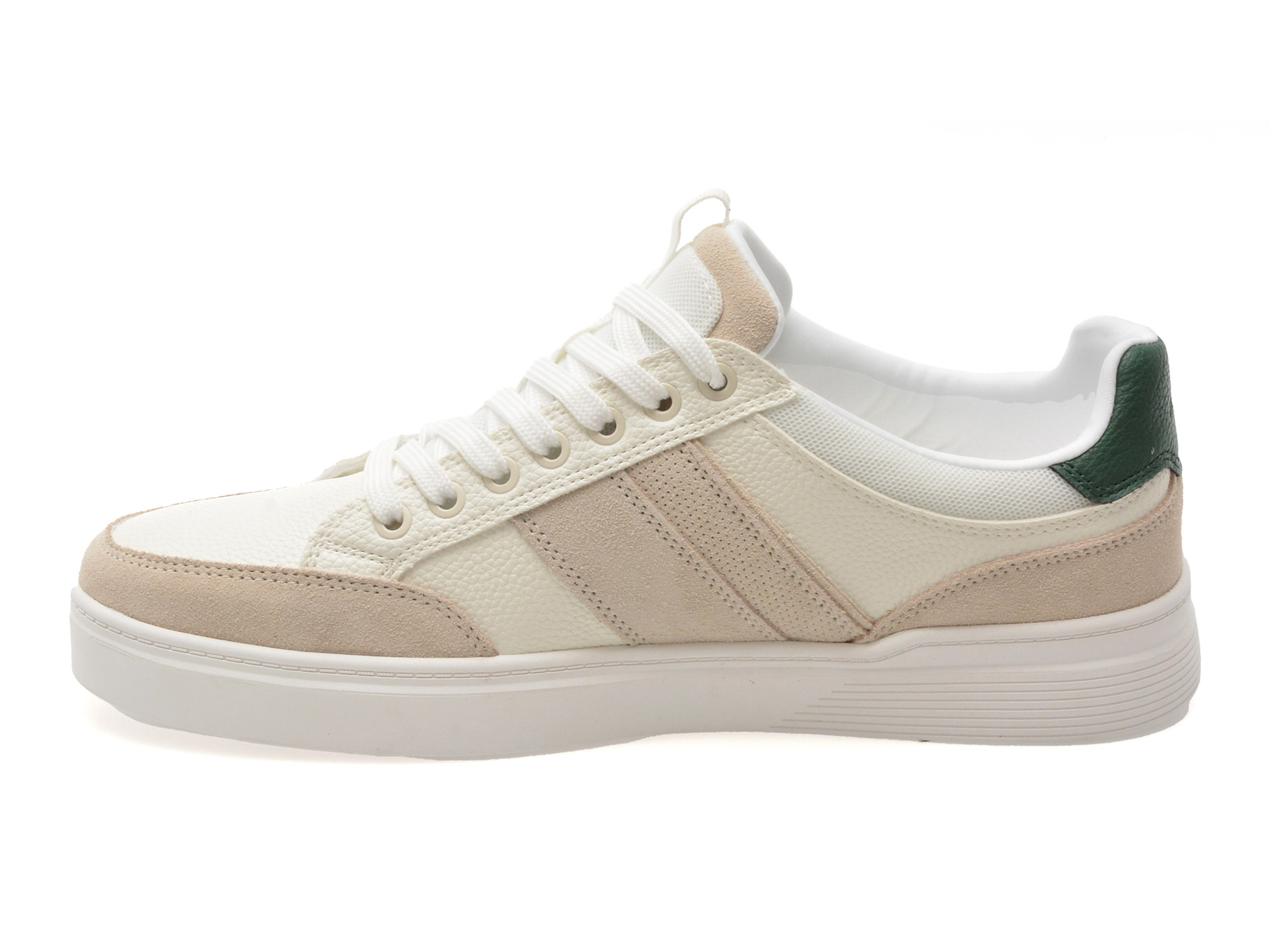 Pantofi sport ALDO albi, ELIO 121, din piele ecologica