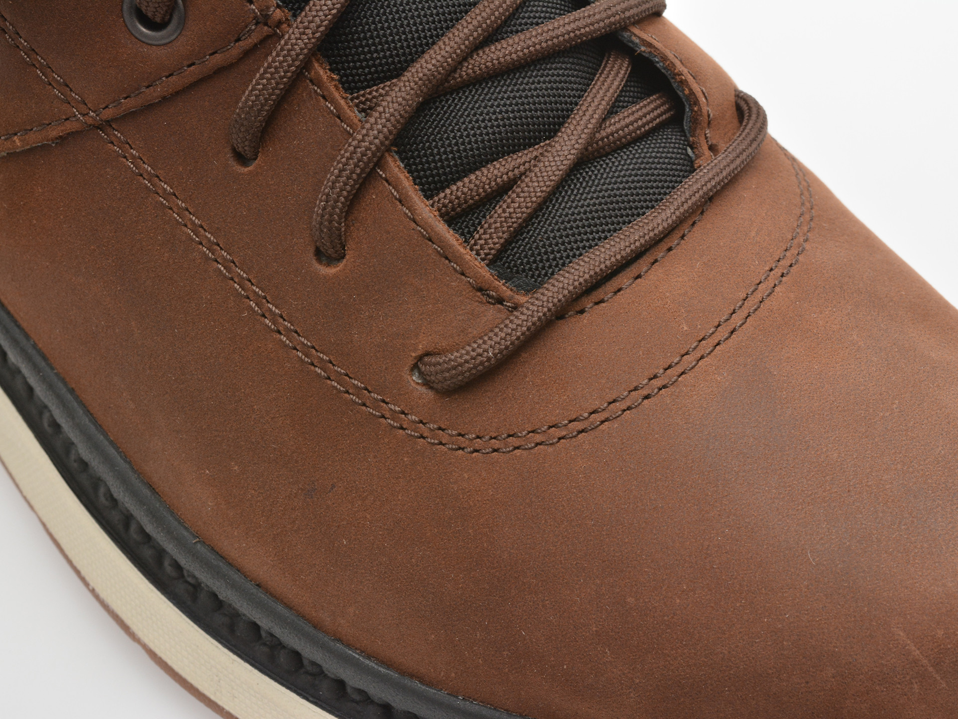 Ghete GEOX maro, U56HMC, din piele naturala