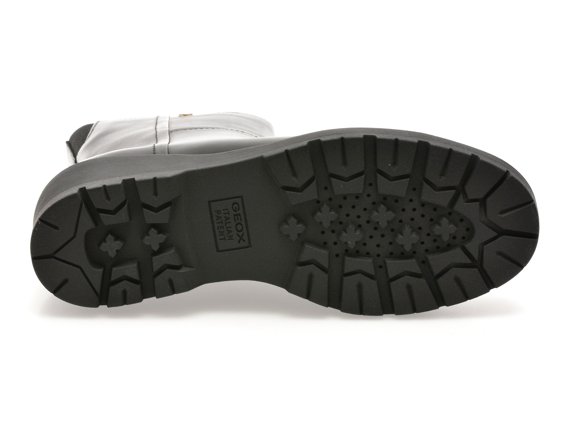 Ghete GEOX negre, D563VA, din piele naturala