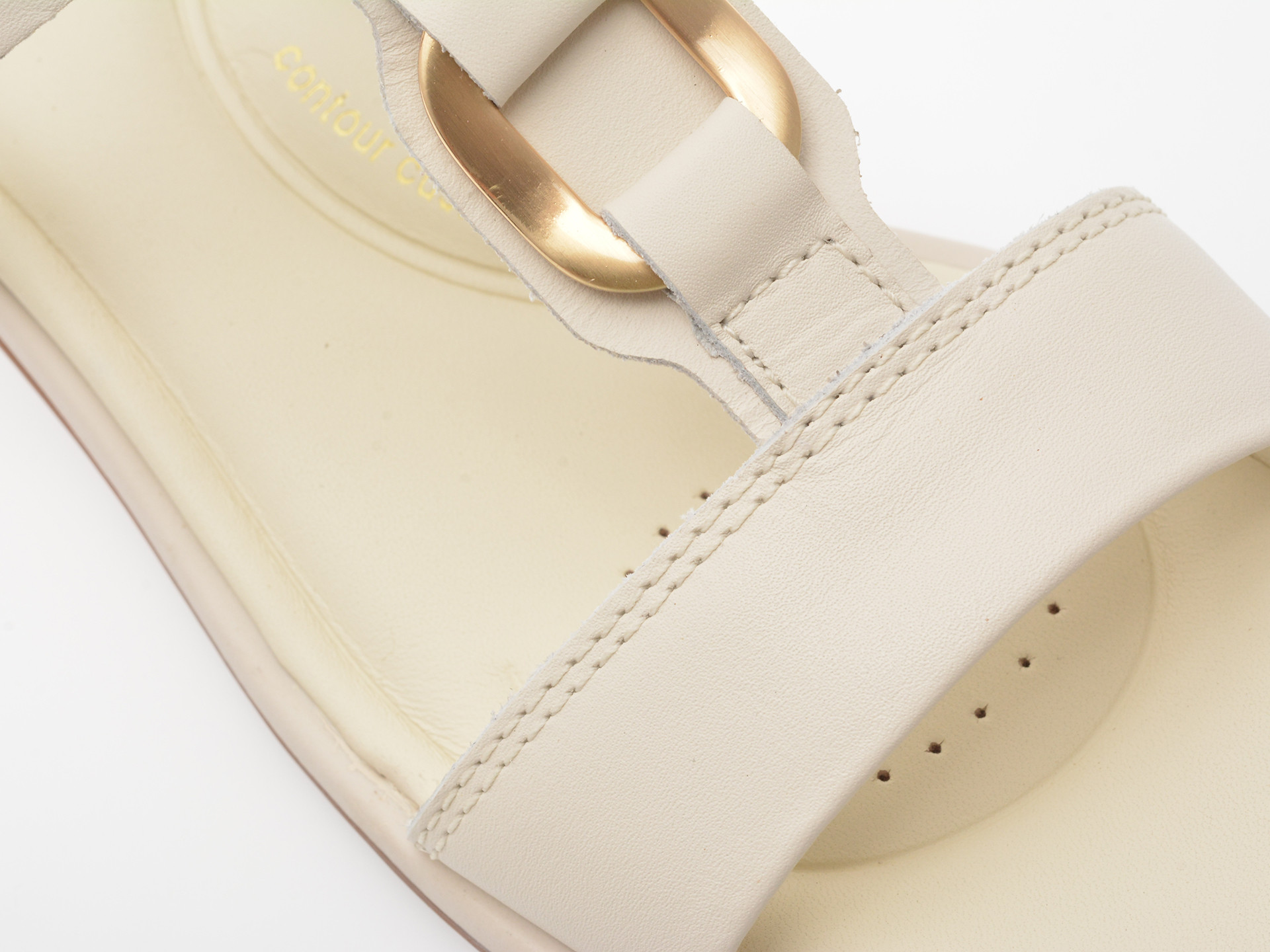 Sandale CLARKS bej, ARIANY SLING, din piele naturala