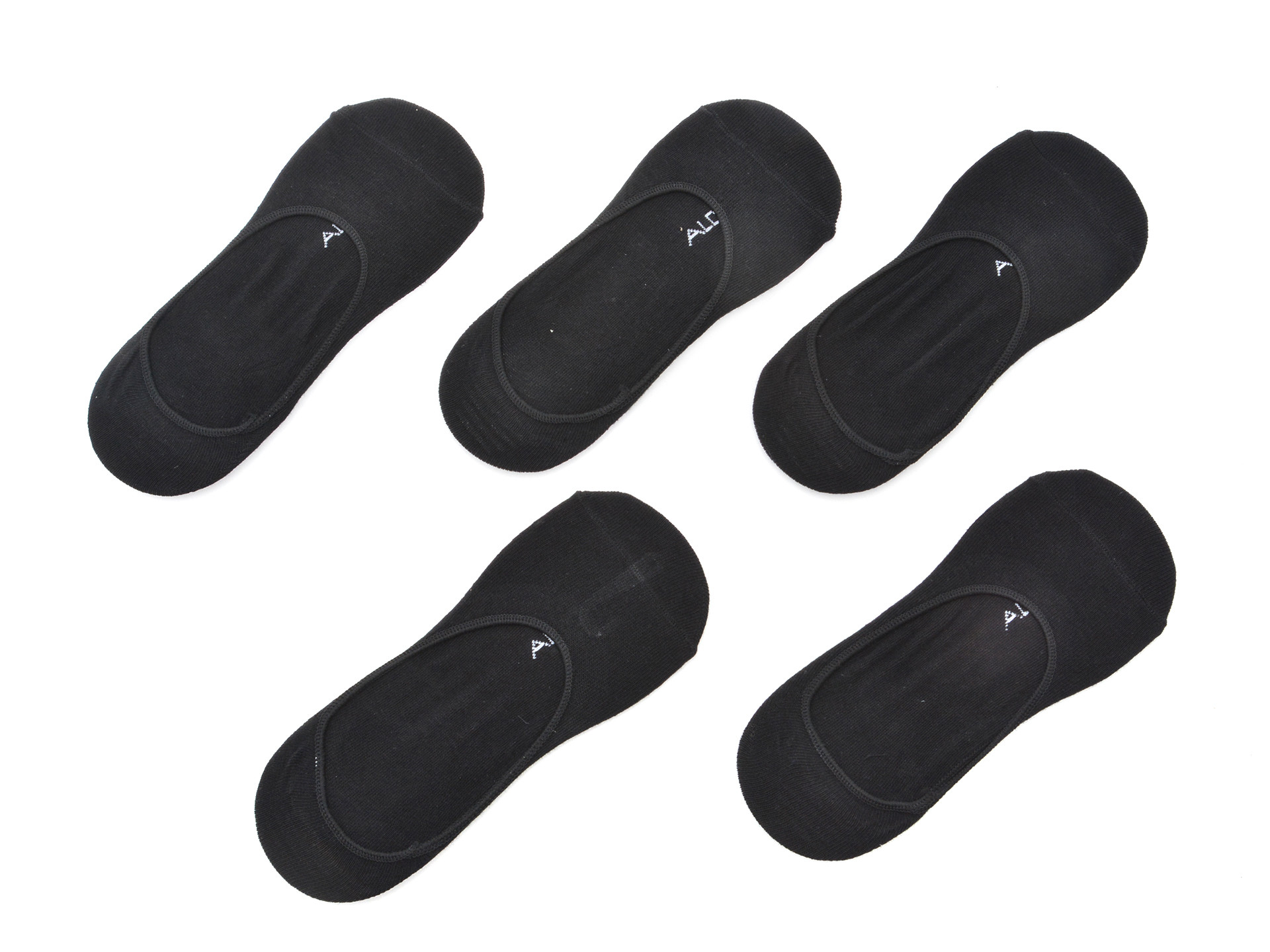 Sosete ALDO negre, DUFLOS 001, din material textil