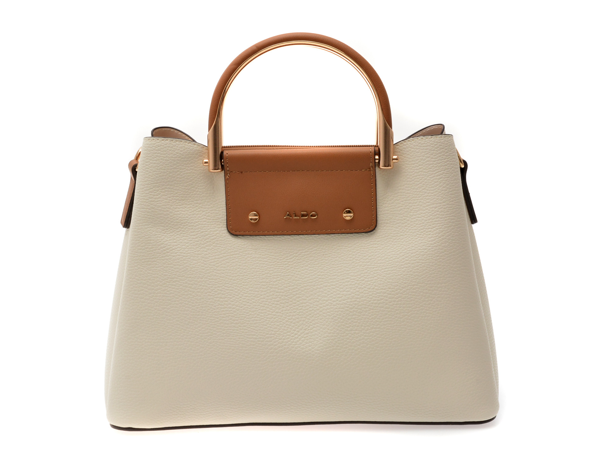 Geanta ALDO alba, SLOANA 920, din piele ecologica