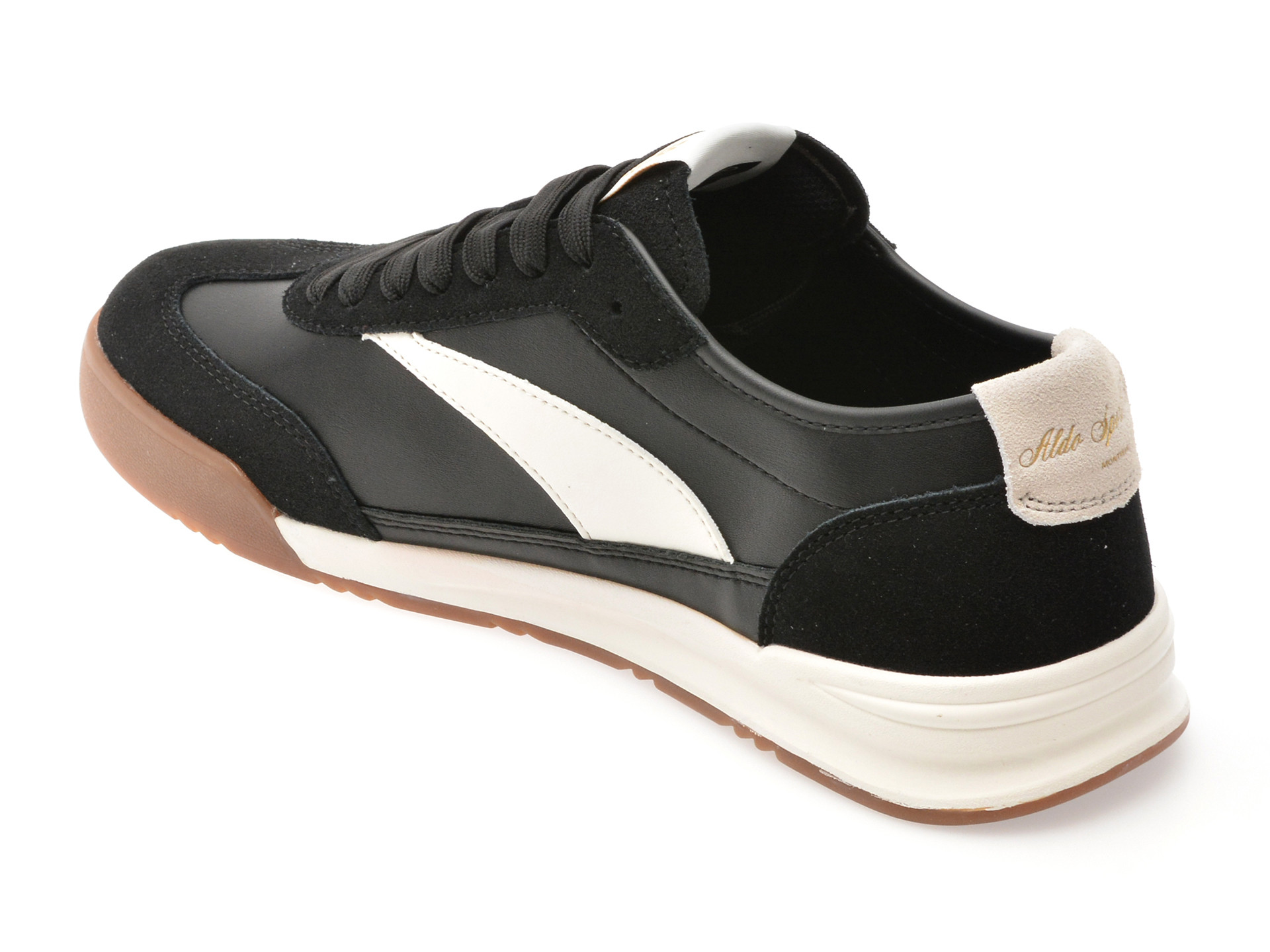 Pantofi sport ALDO negri, CLUBMTL 001, din piele ecologica