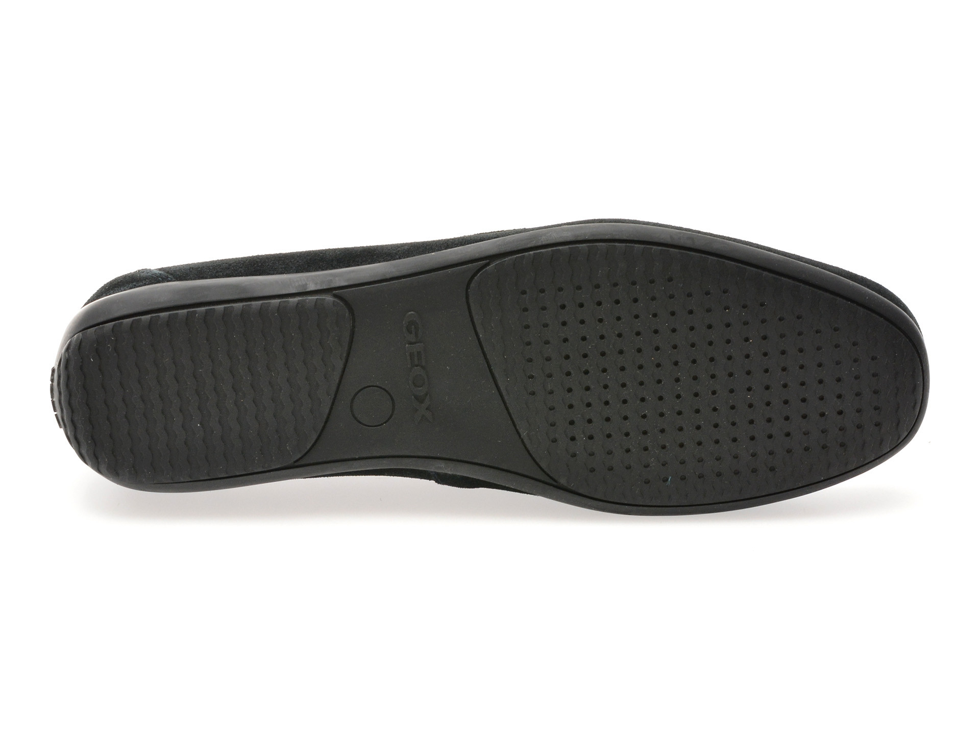 Mocasini GEOX bleumarin, U450WB, din piele intoarsa
