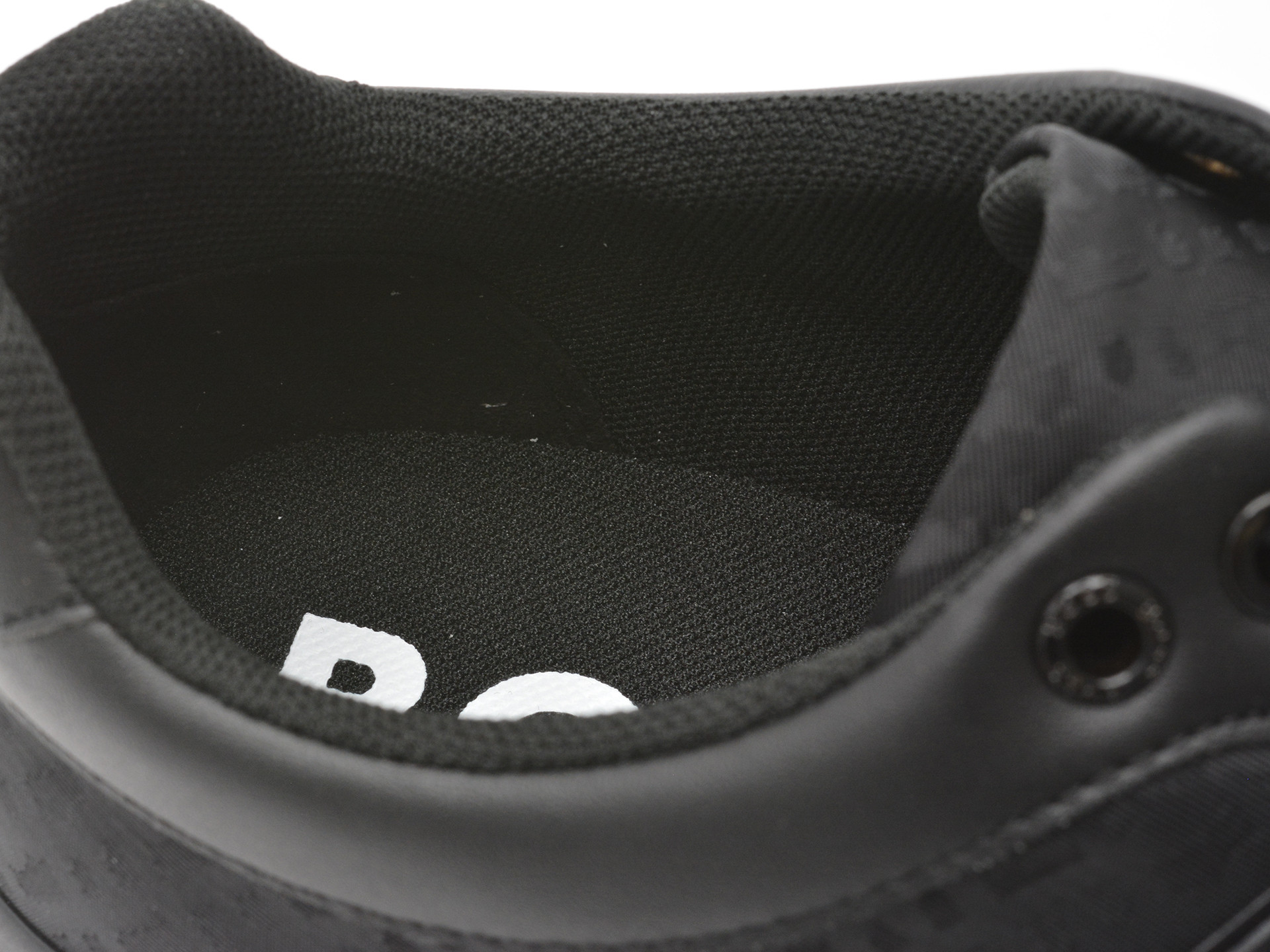 Pantofi sport BOSS negri, 6508, din piele ecologica