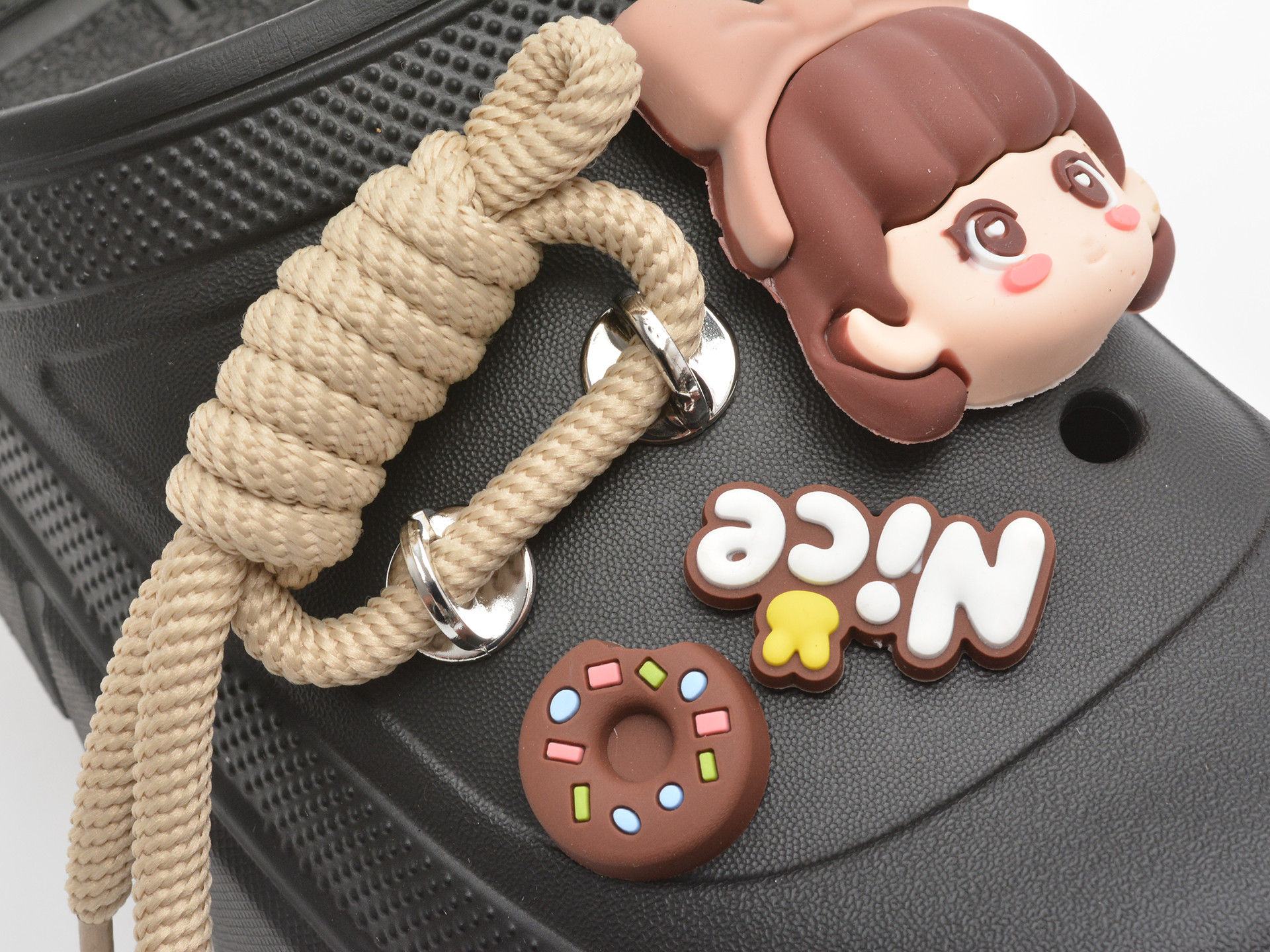 Papuci GRYXX negri, 2025, din pvc