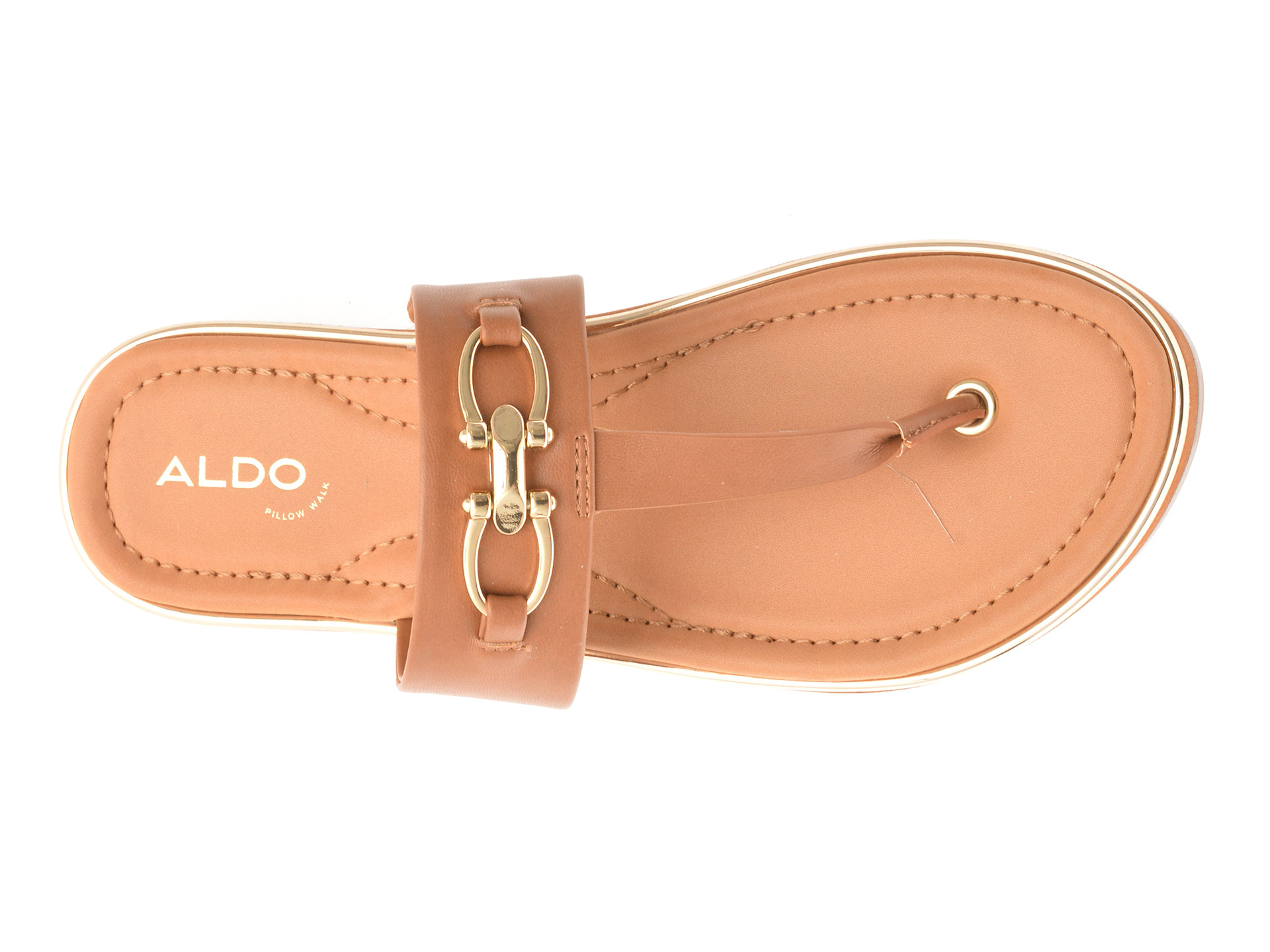 Papuci ALDO maro, LAJOLLA 230, din piele ecologica