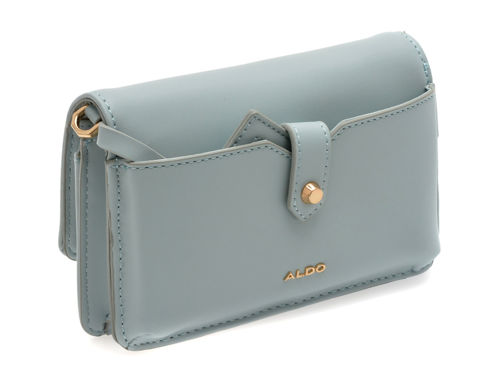 Geanta ALDO albastra, FIT EVERYTHING 400, din piele ecologica