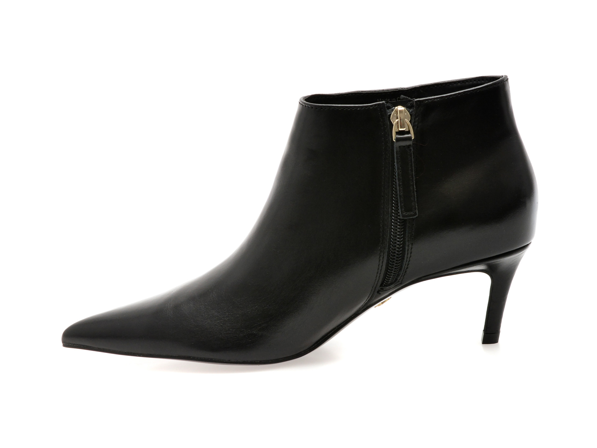 Botine elegante ALDO negre, KERALIN 001, din piele naturala