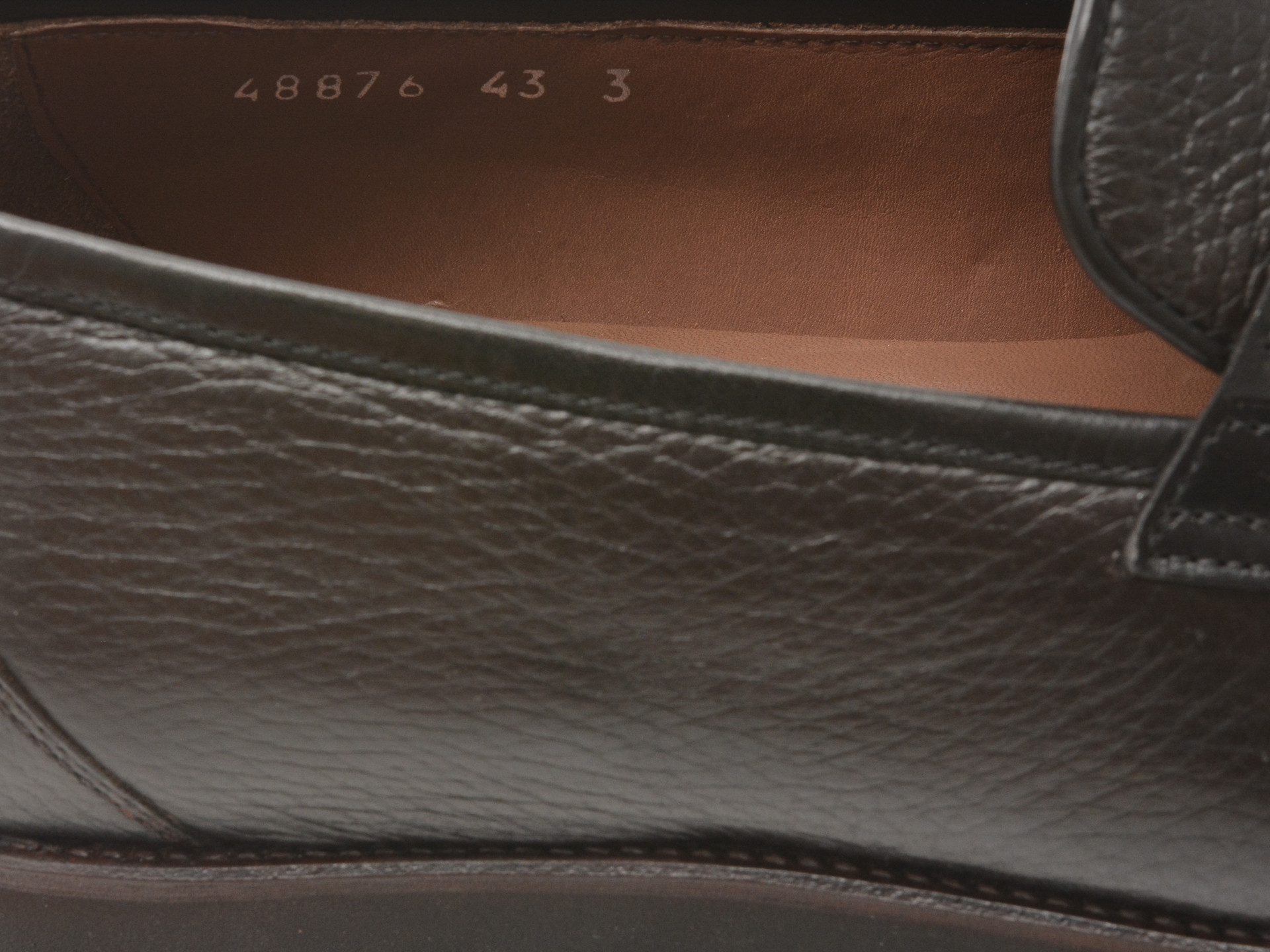 Mocasini eleganti LE COLONEL maro, 48876, din piele naturala