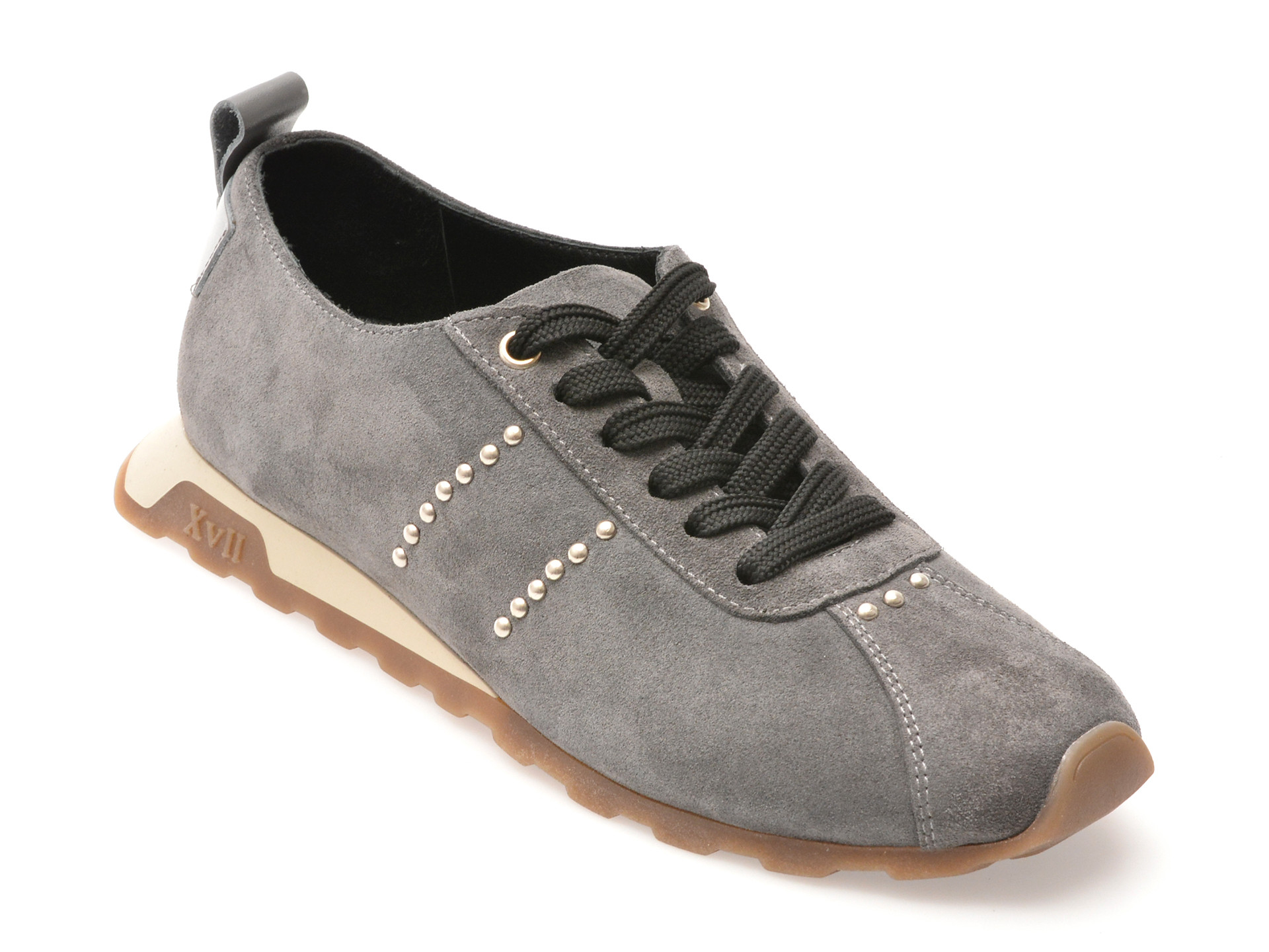 Pantofi sport EPICA gri, 5731272, din piele intoarsa