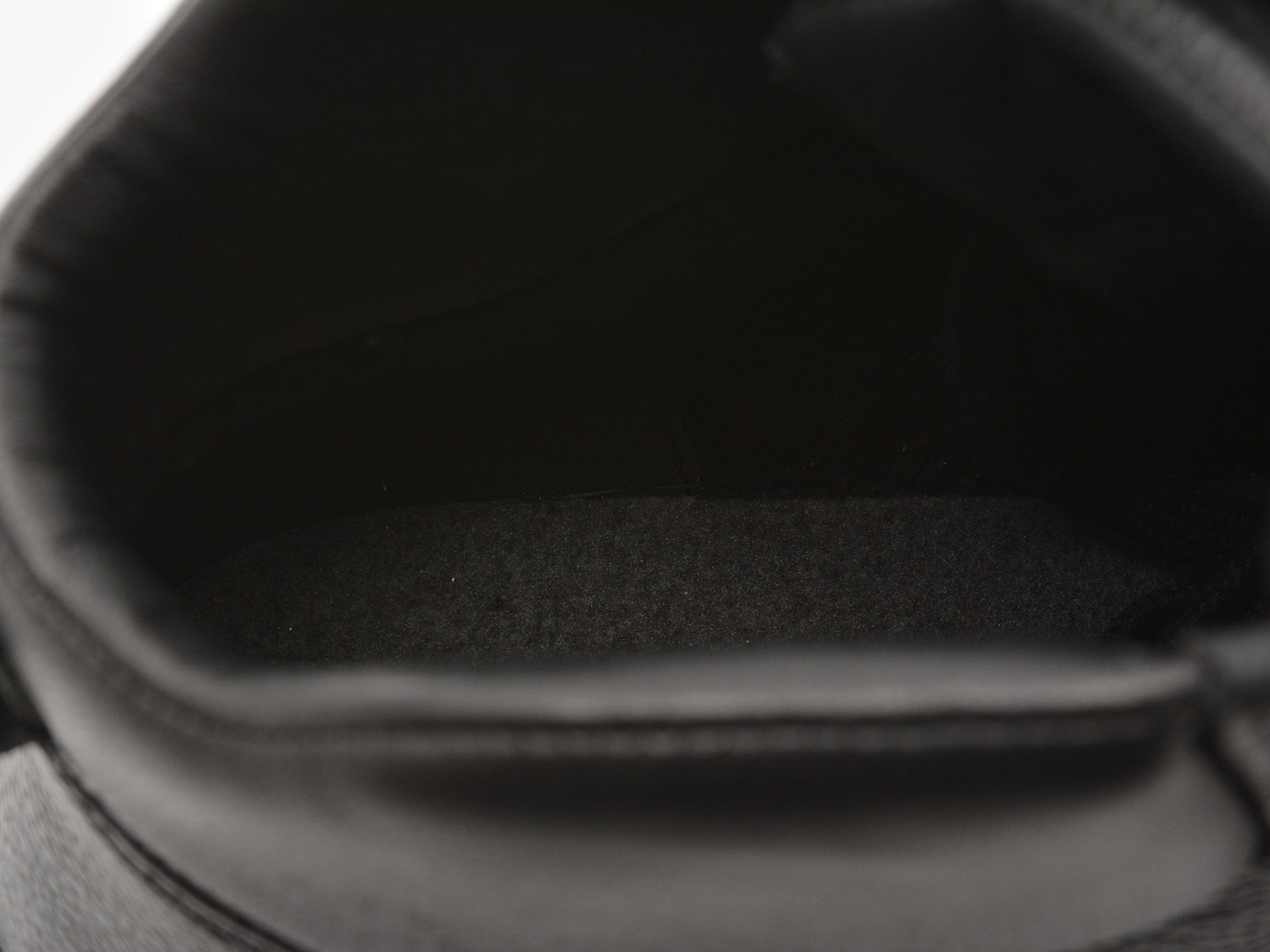 Ghete GEOX negre, U565WD, din piele naturala