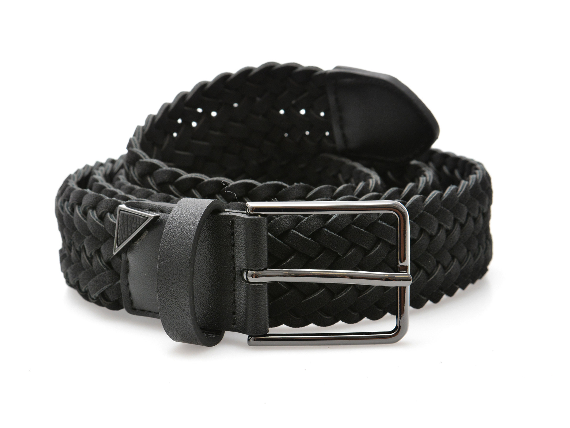 Curea ALDO neagra, DWAYKIN 001, din piele ecologica