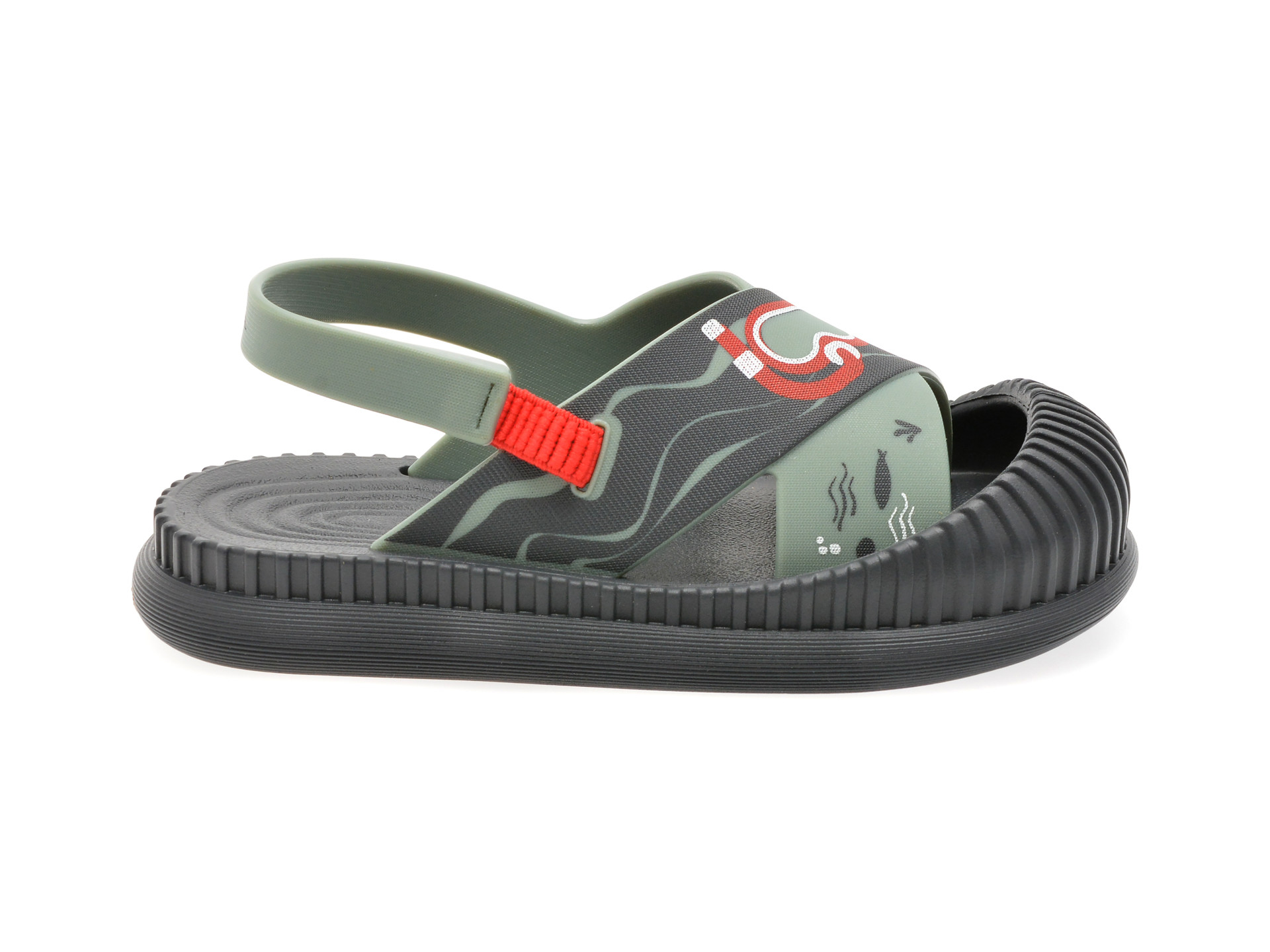 Sandale IPANEMA verzi, 8366100, din pvc