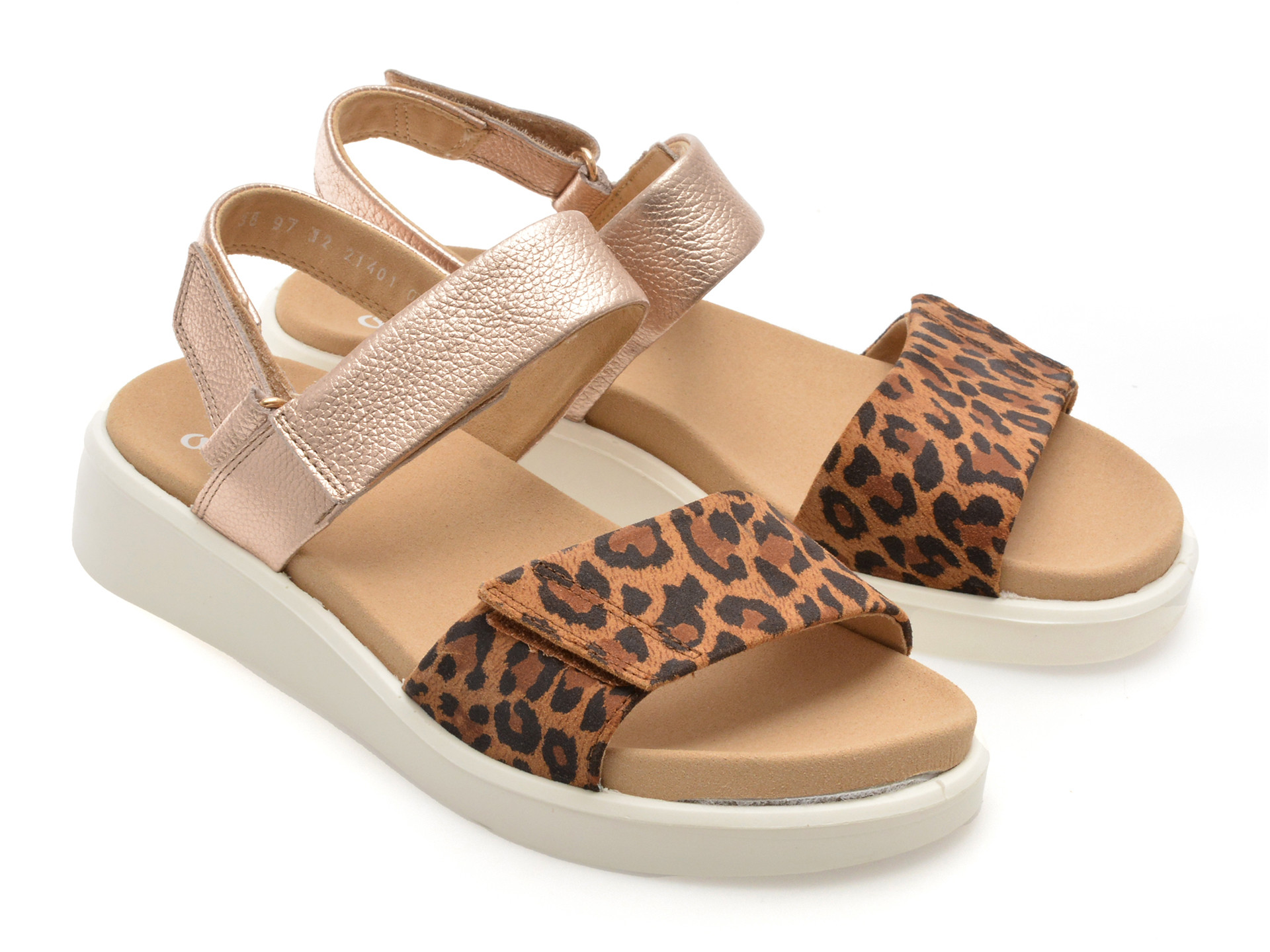 Sandale ARA bej, 21401, din piele naturala