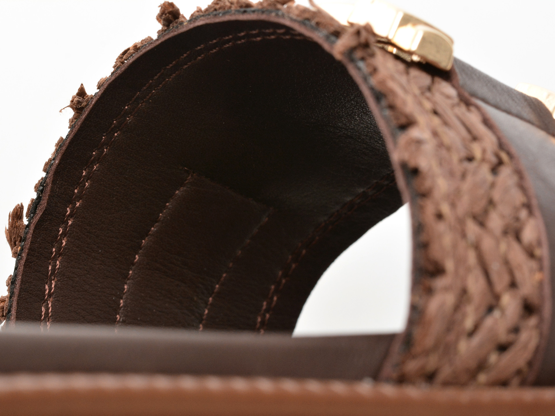 Sandale EPICA maro, TML70T, din piele naturala