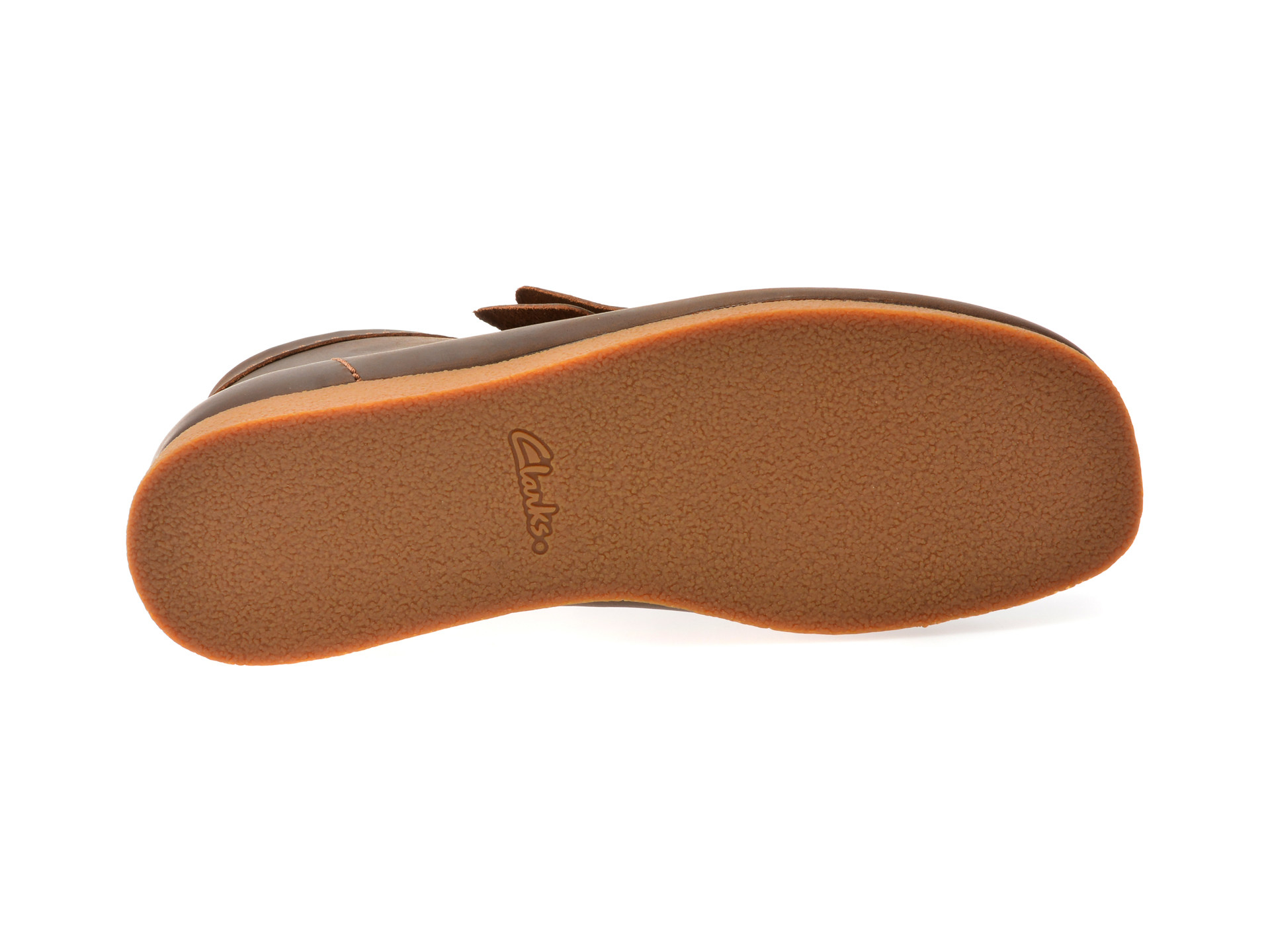 Ghete CLARKS maro, WALLABEE EVO BT, din piele naturala