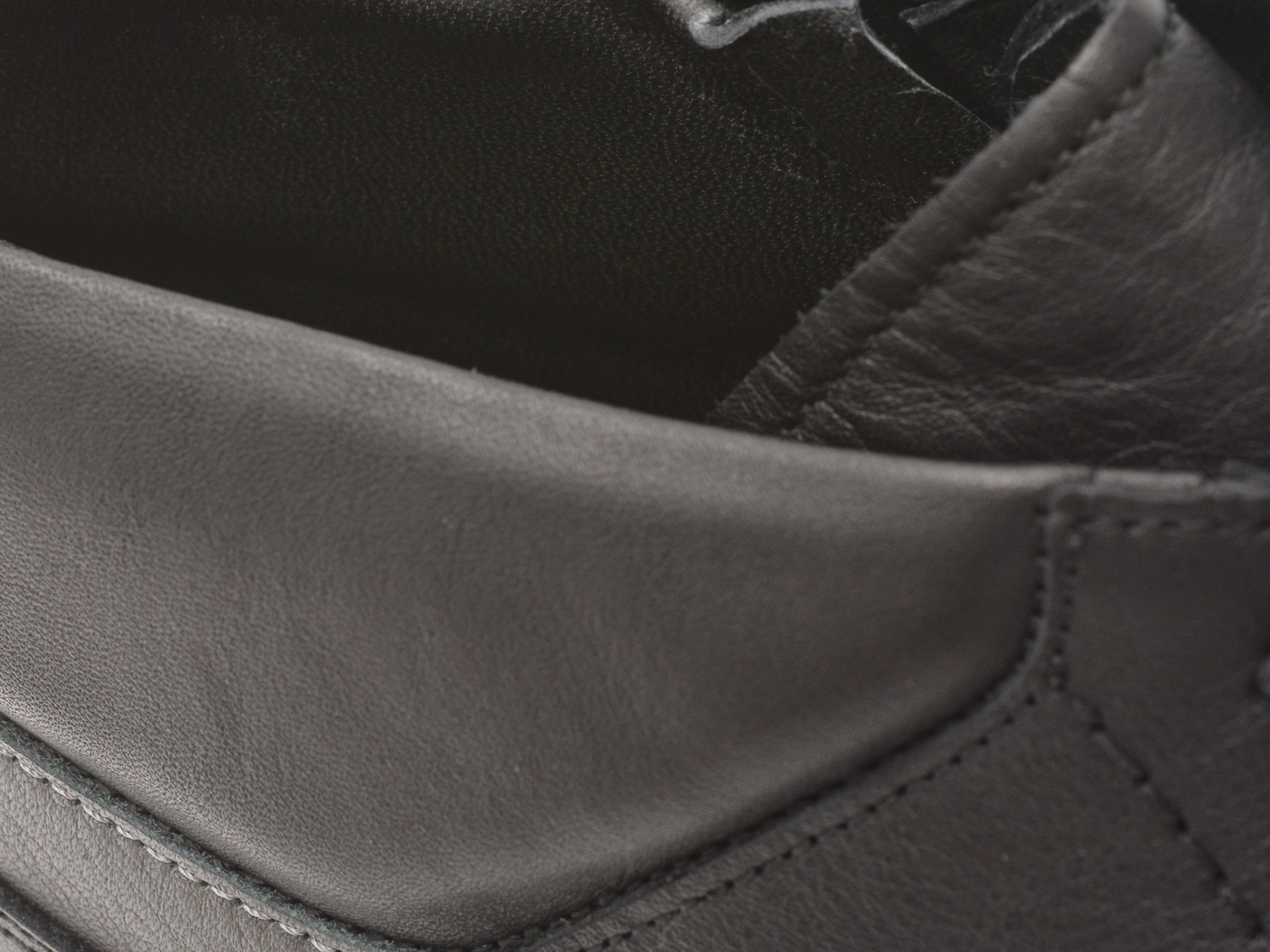 Ghete elegante OTTER negre, A65, din piele naturala