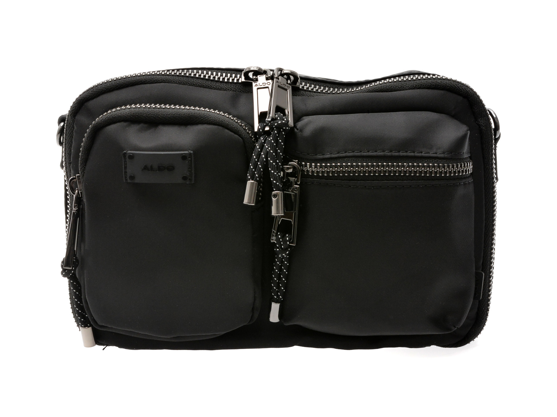 Geanta ALDO neagra, RHERIF 008, din material textil