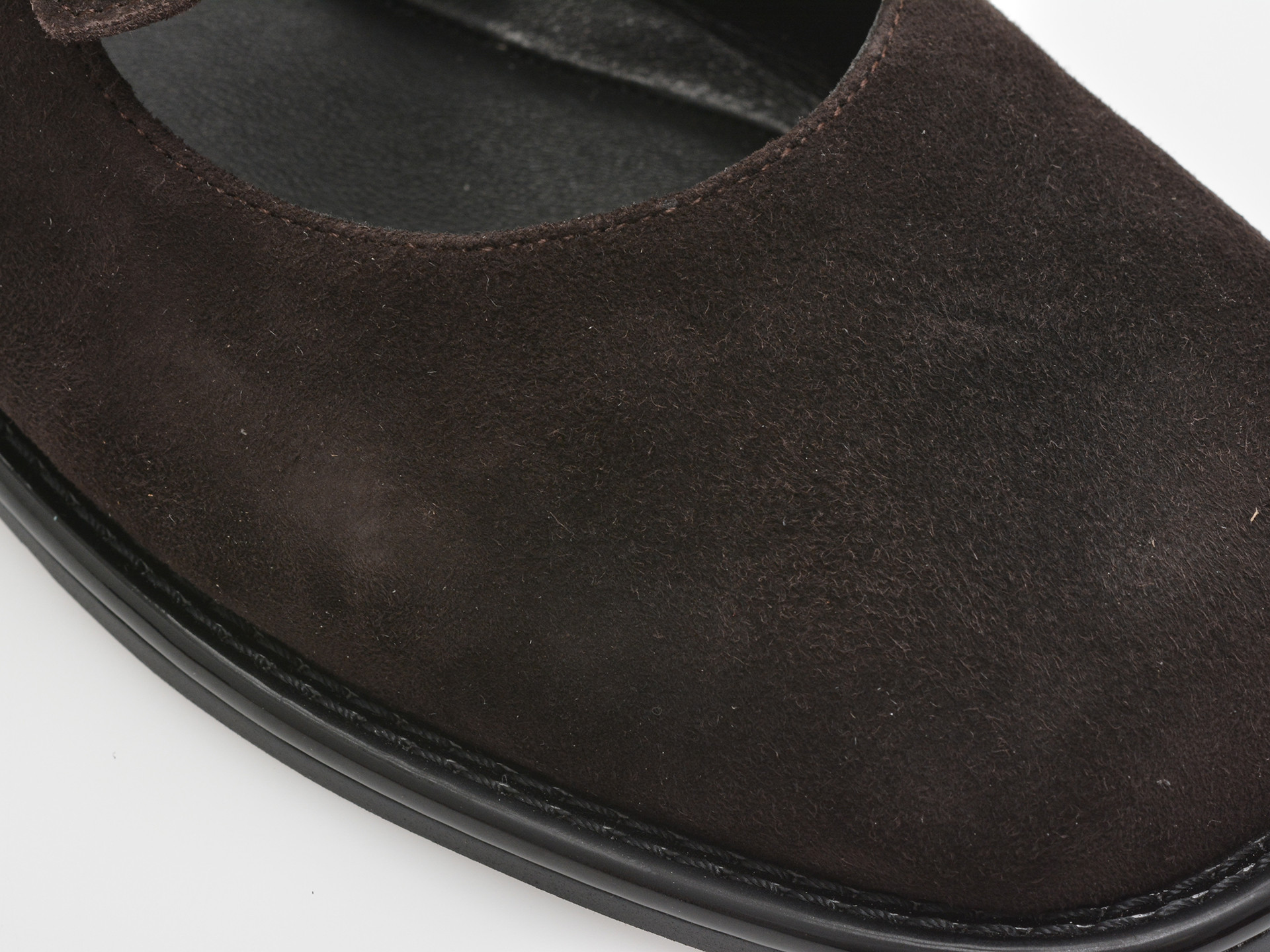 Pantofi EPICA maro, N731, din piele intoarsa