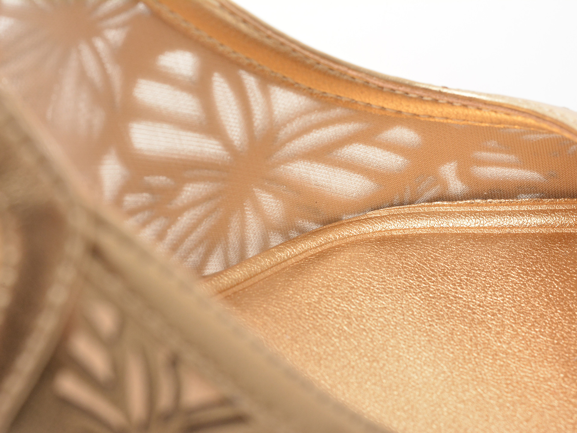 Pantofi eleganti ALDO aurii, MARCIANA 711, din piele ecologica