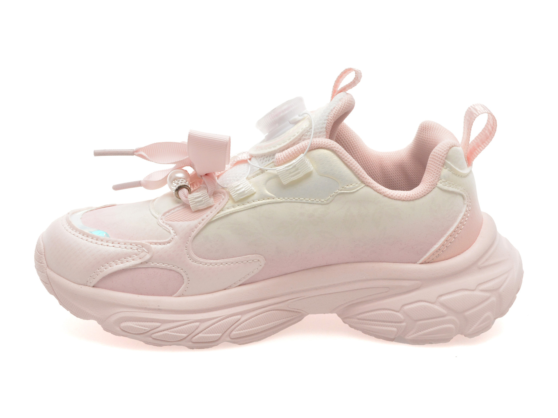 Pantofi sport SELECTION KIDS roz, 1002, din piele ecologica