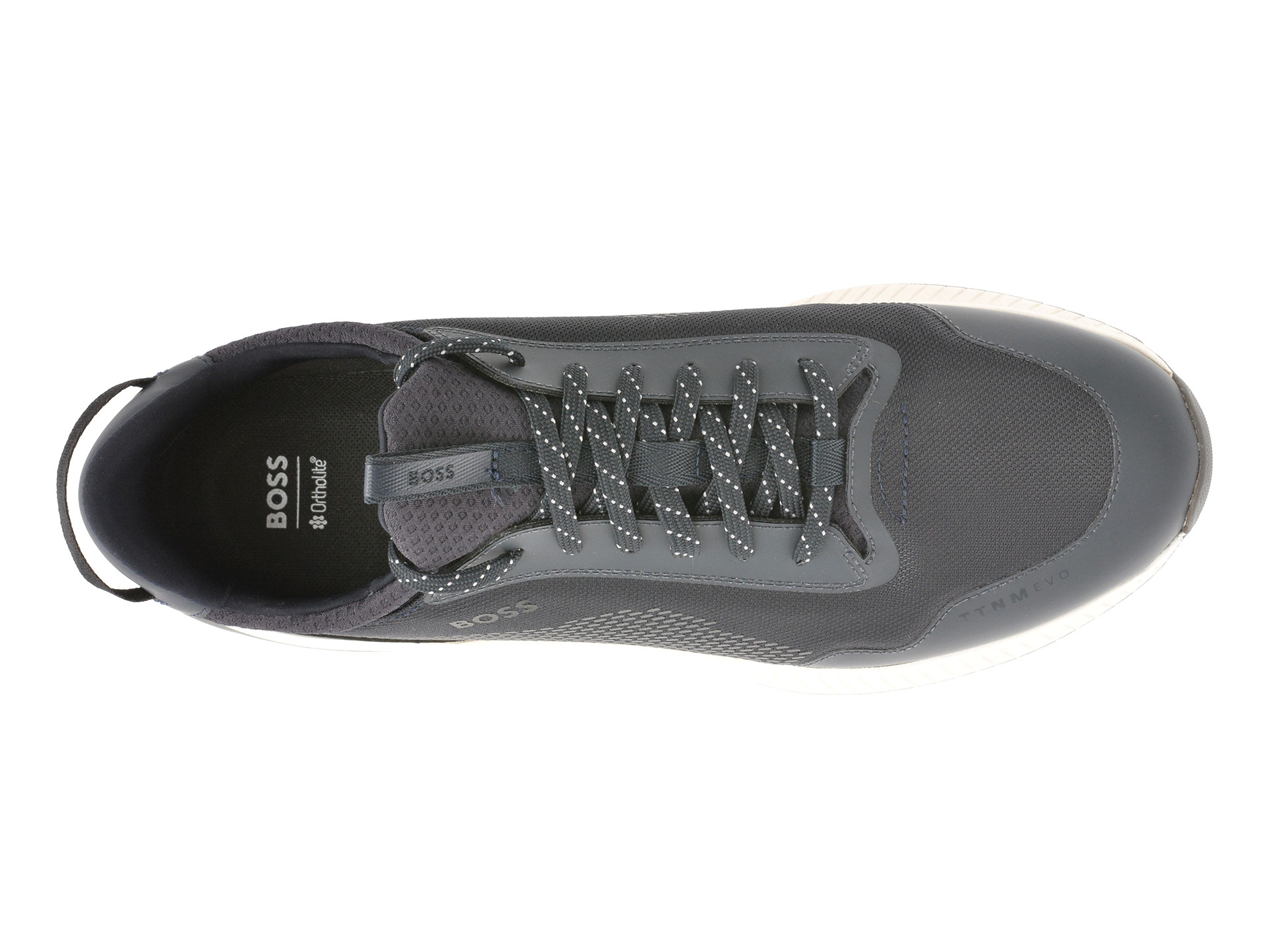 Pantofi sport BOSS bleumarin, 8700, din material textil