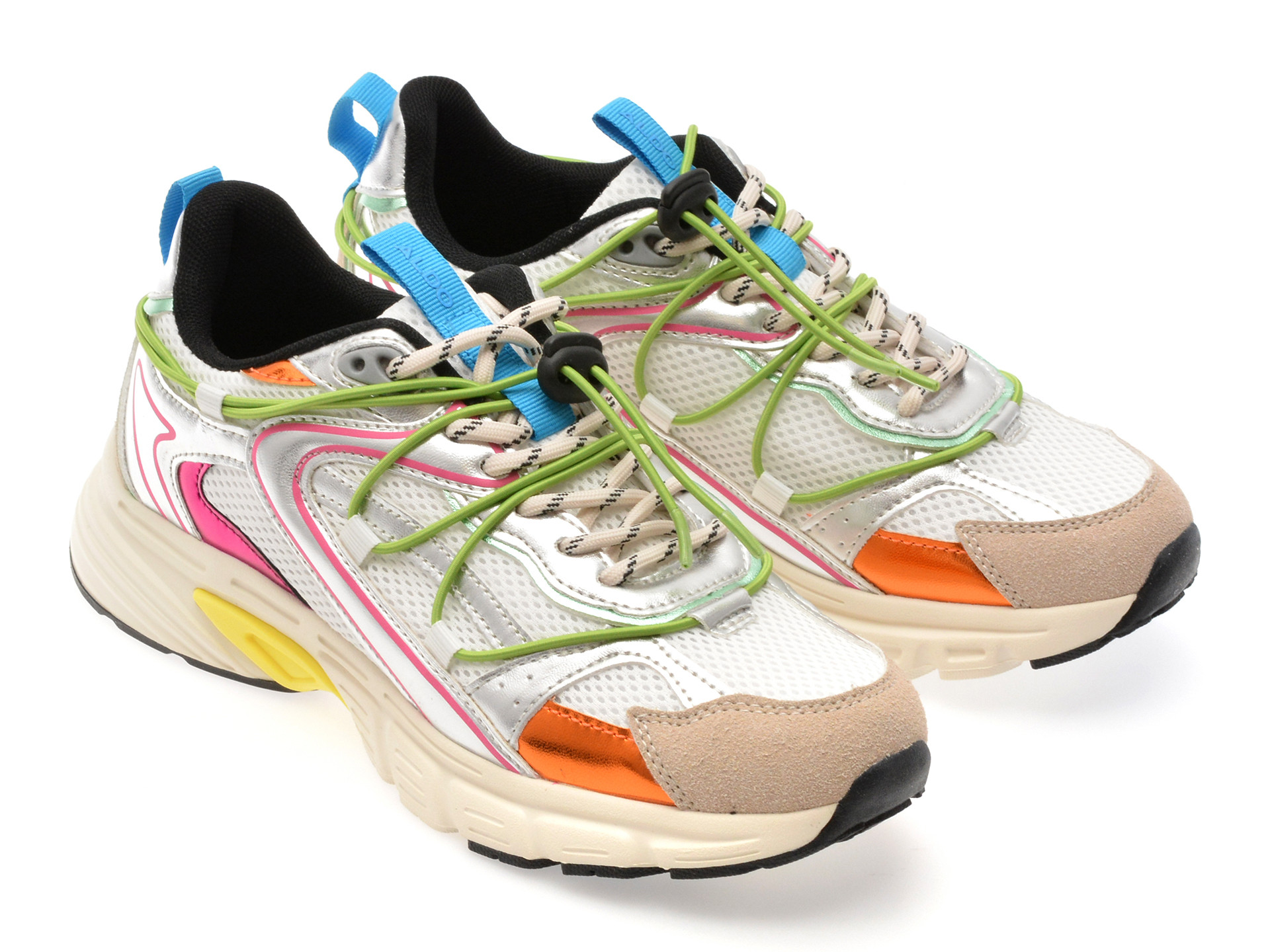 Pantofi sport ALDO albi, CLUBFLY 185, din material textil