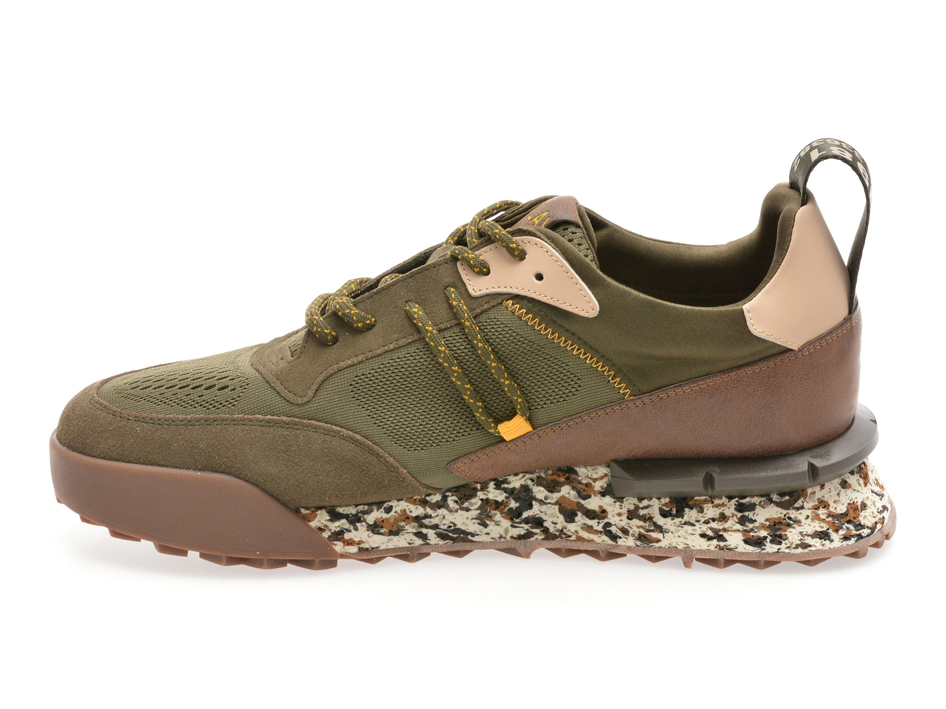 Pantofi sport REPLAY kaki, MS1P55L, din material textil