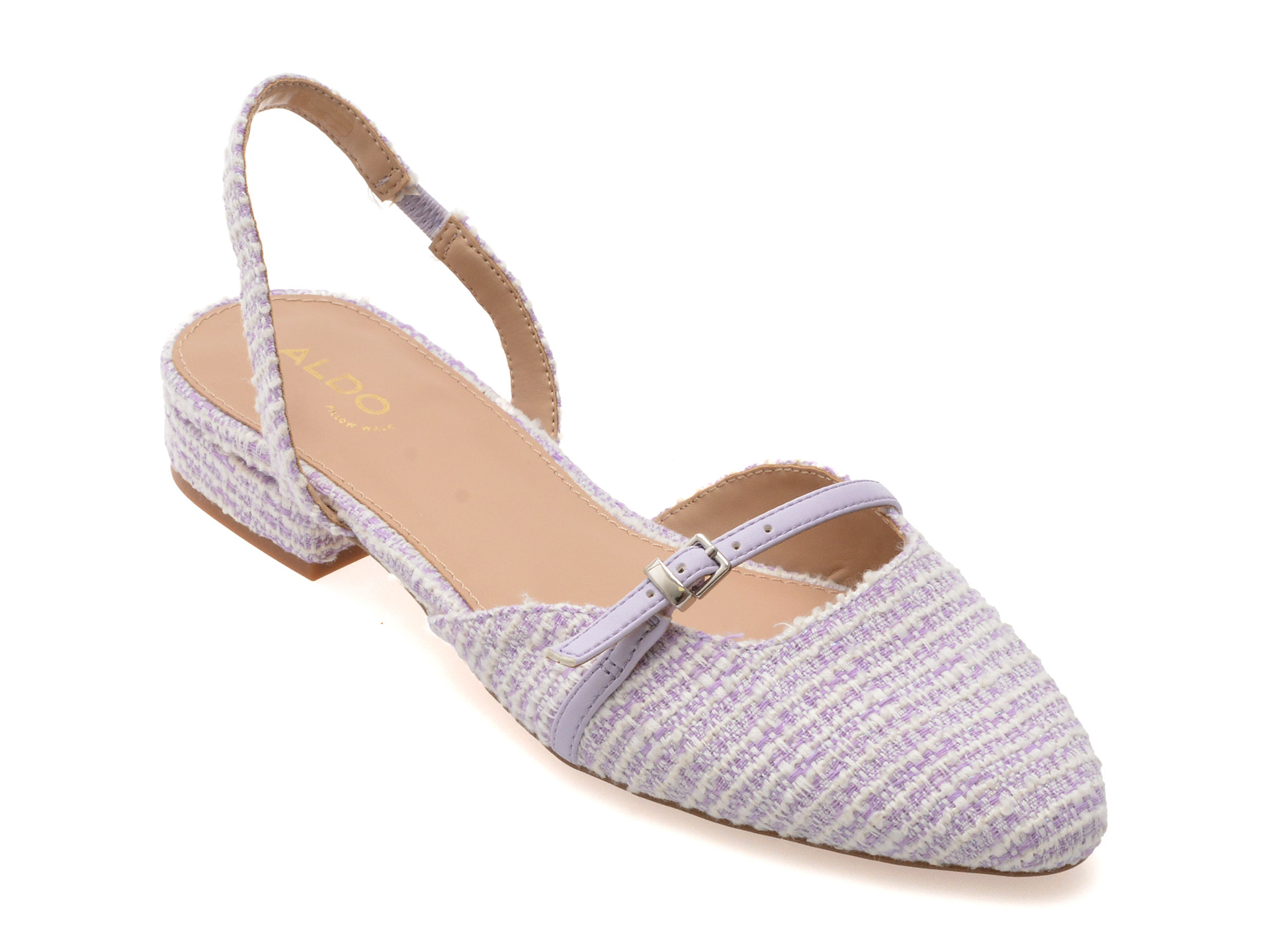 Pantofi ALDO mov, FLINTSTONE 530, din material textil