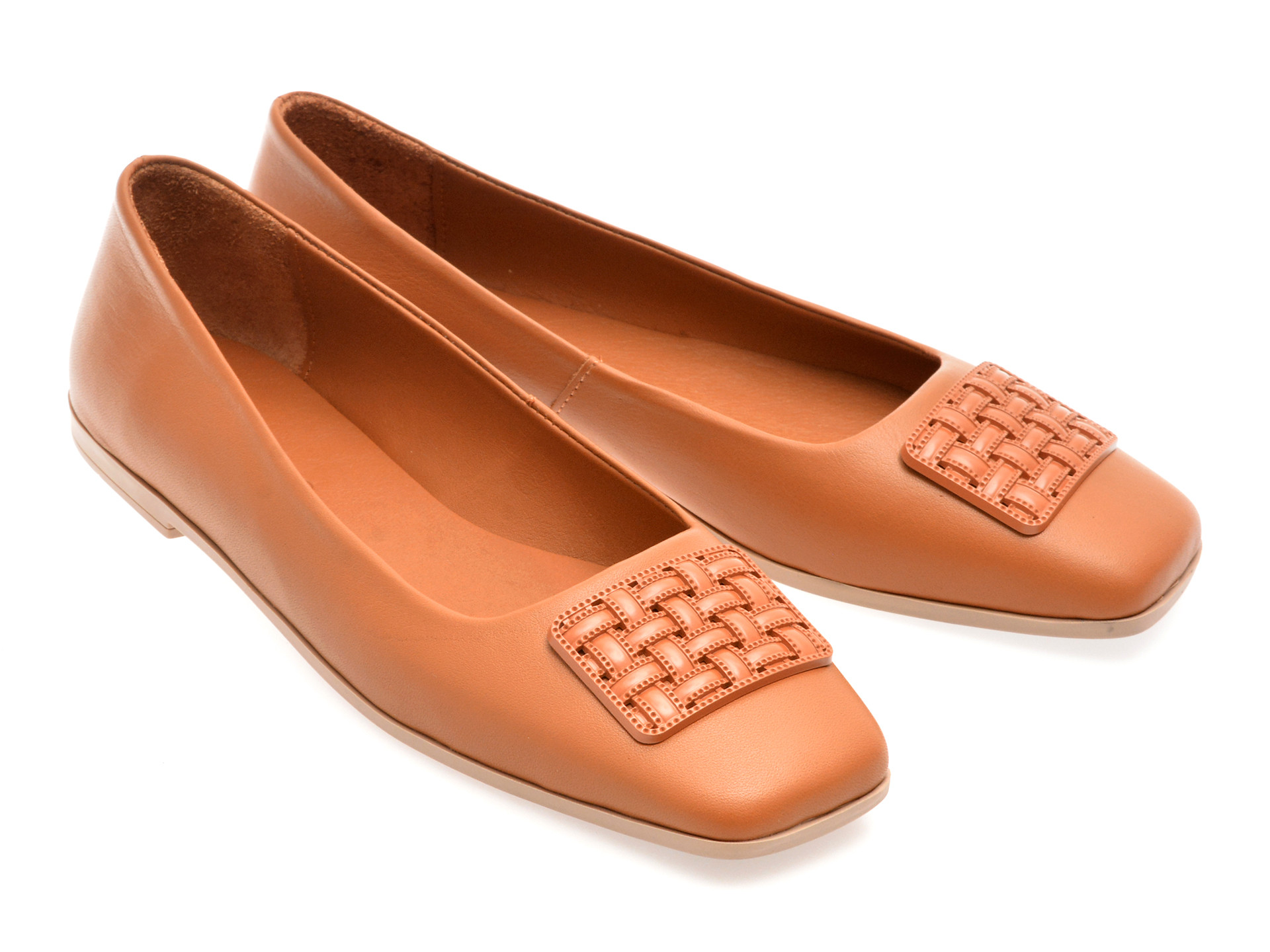 Balerini IMAGE maro, 3562400, din piele naturala