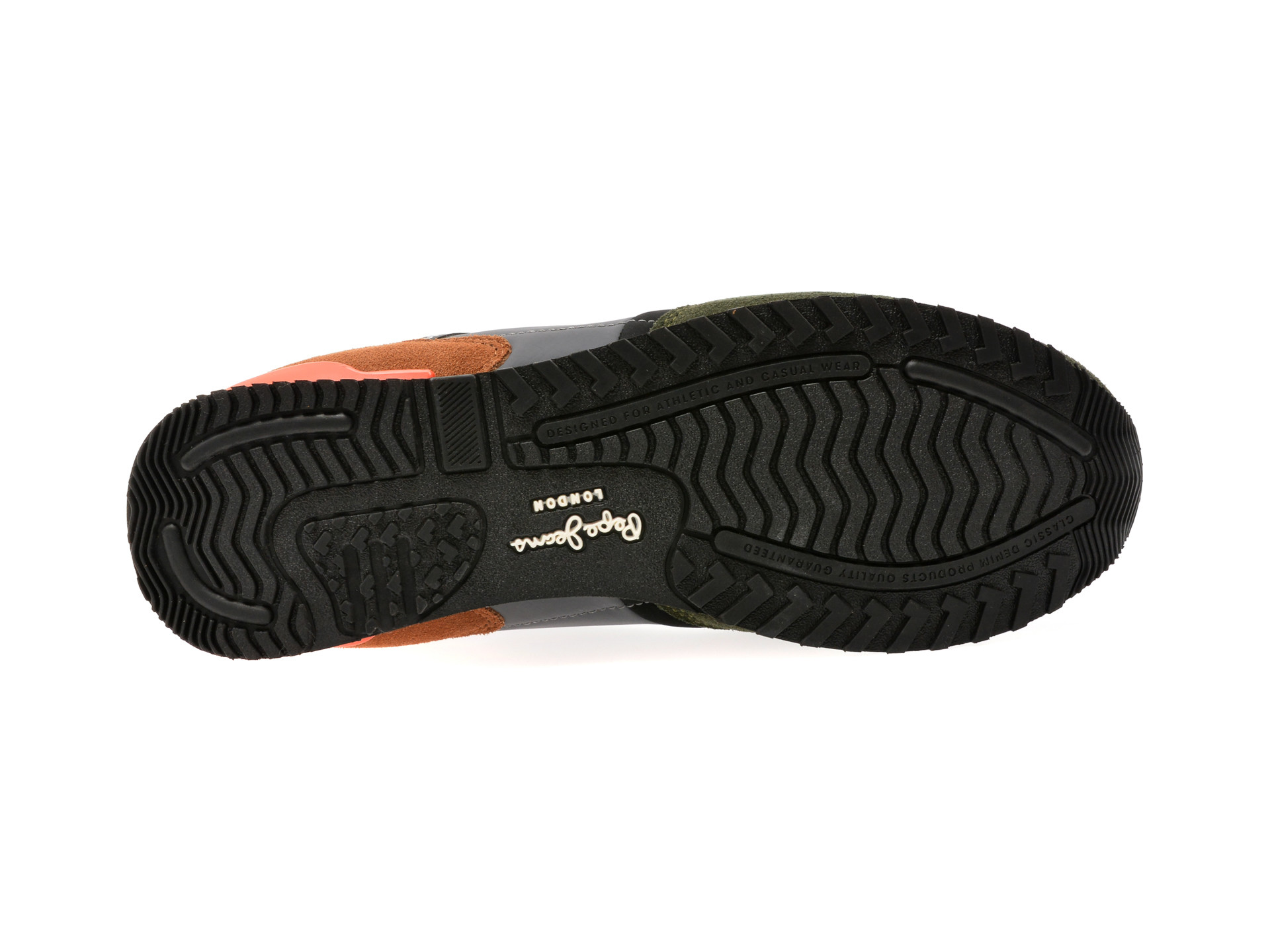 Pantofi sport PEPE JEANS kaki, MS40012, din material textil