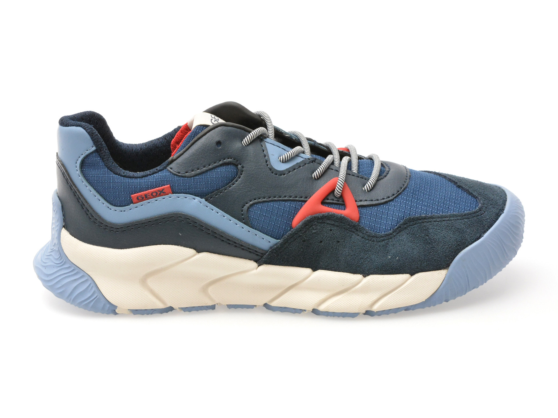 Pantofi sport GEOX albastri, J56NMA, din material textil