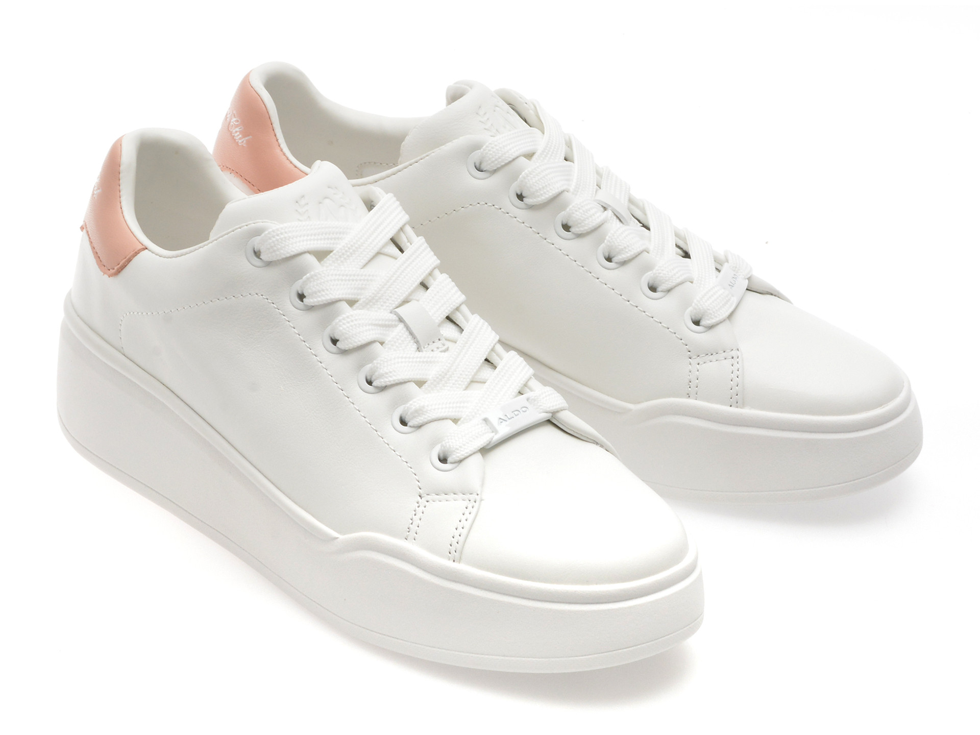 Pantofi sport ALDO albi, HALERENNA 143, din piele naturala