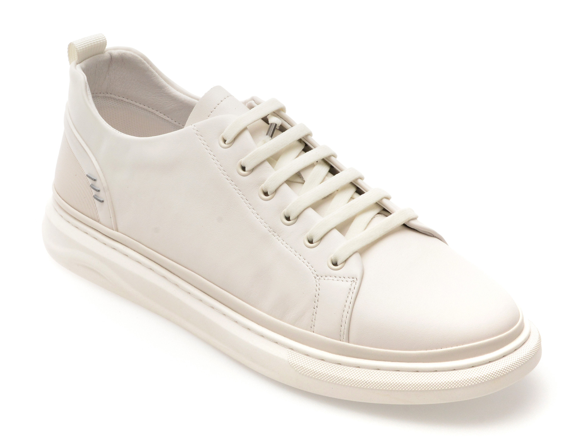 Pantofi sport EPICA albi, 8161, din piele naturala