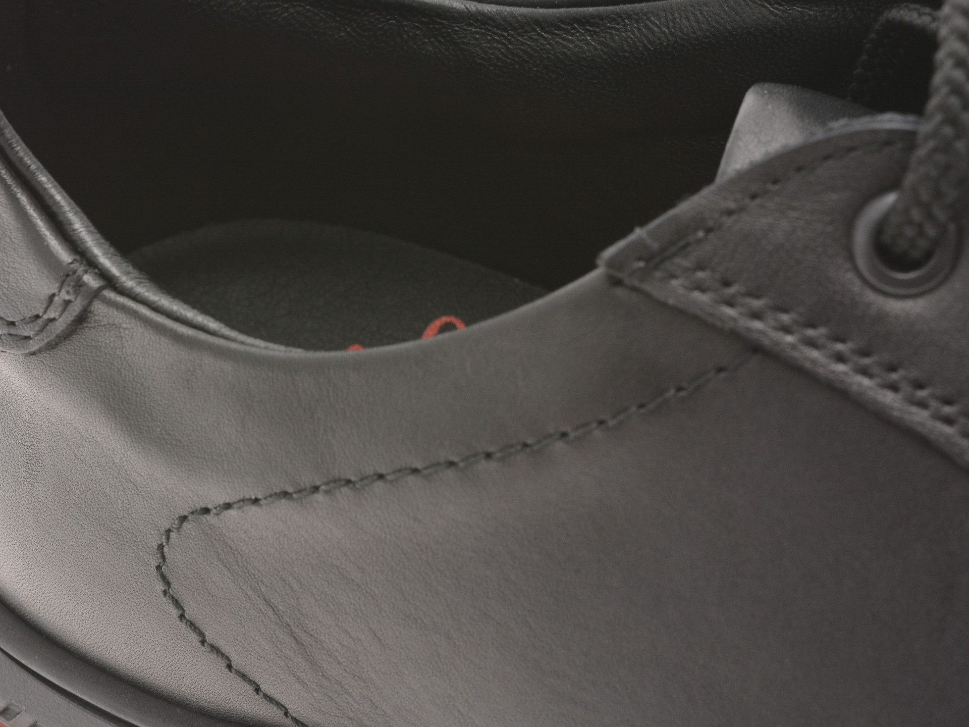 Pantofi sport OTTER negri, PZN1, din piele naturala