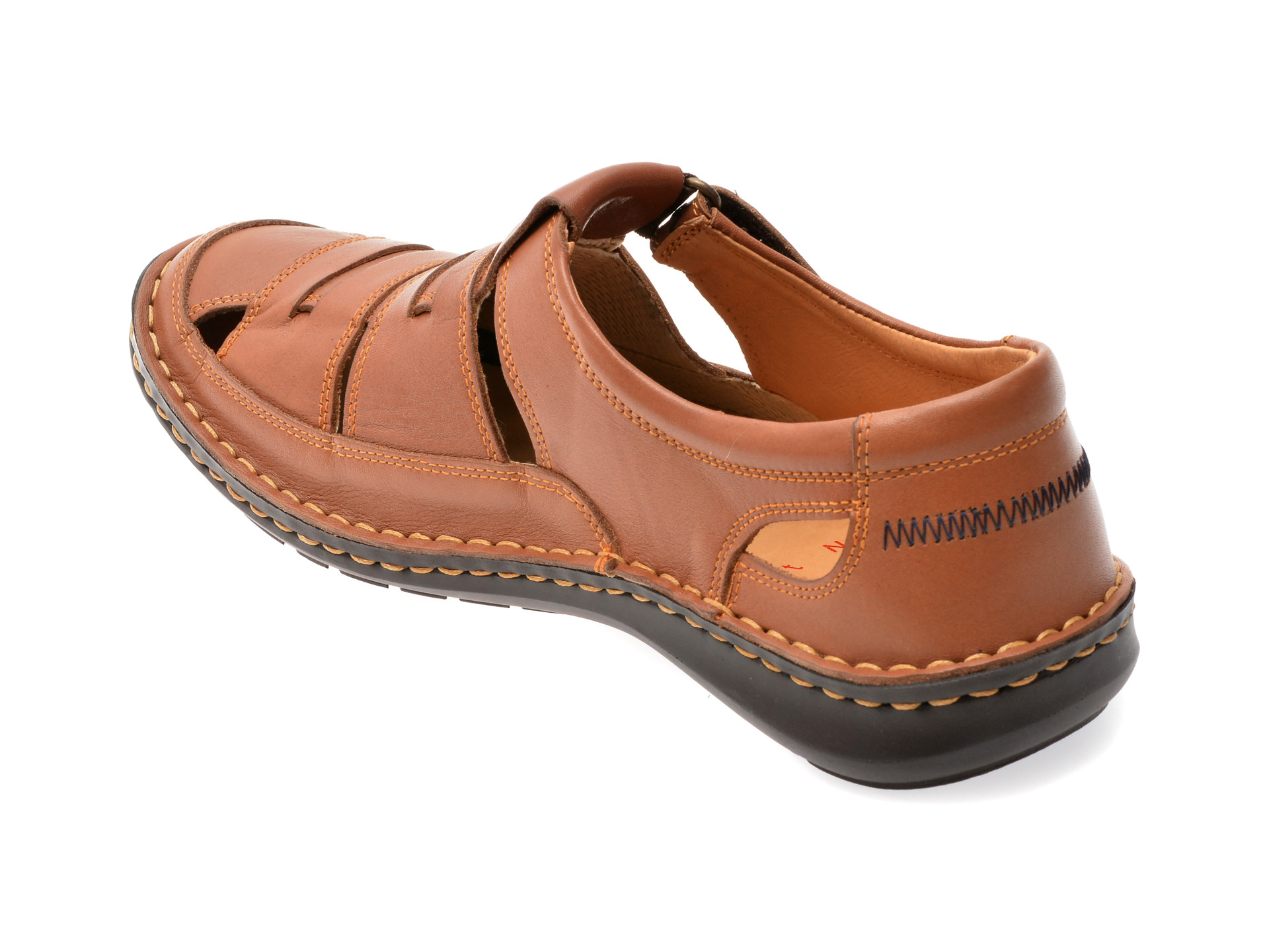 Sandale OTTER maro, 9562, din piele naturala