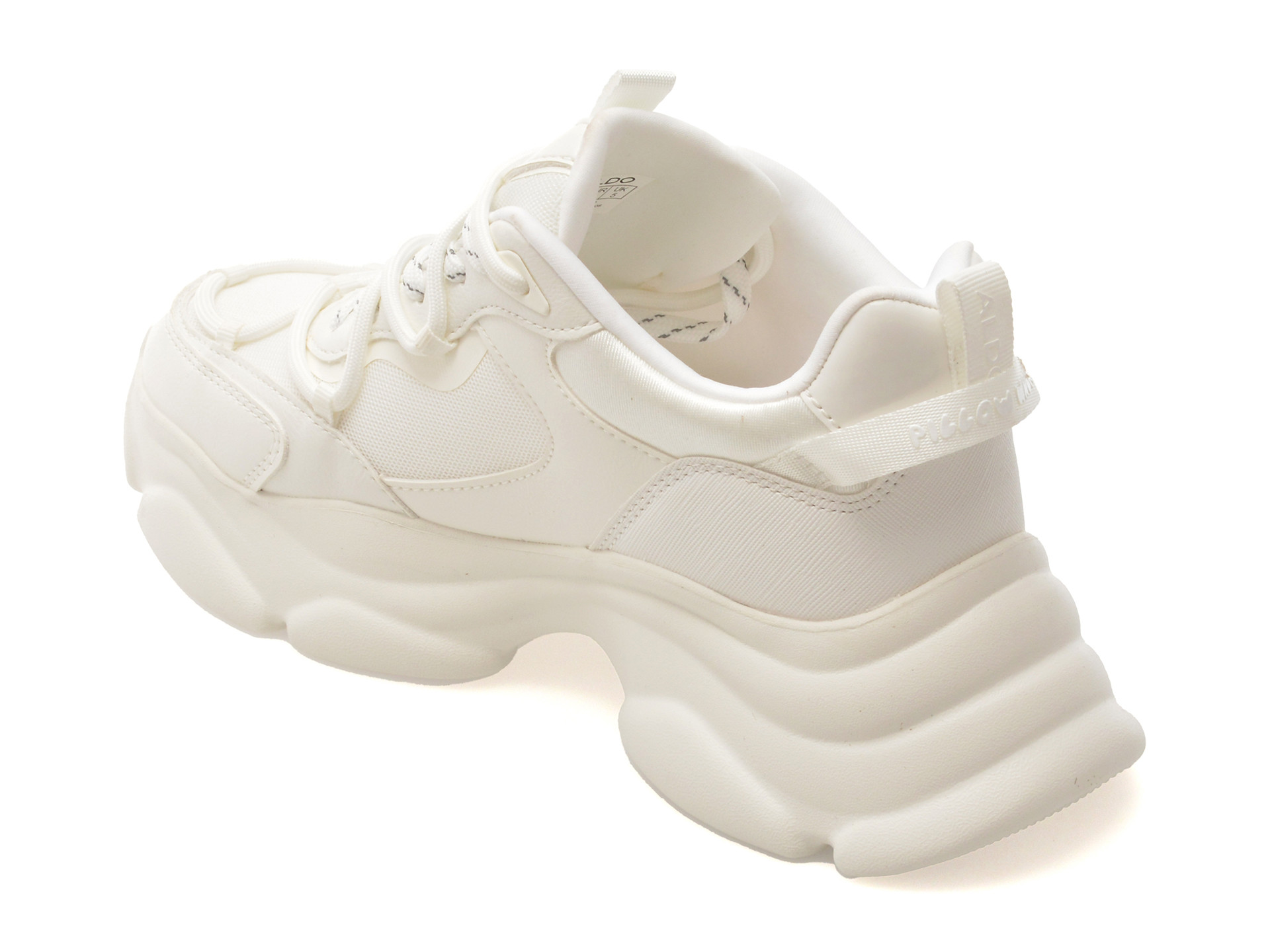 Pantofi sport ALDO albi, ANDREE 100, din material textil