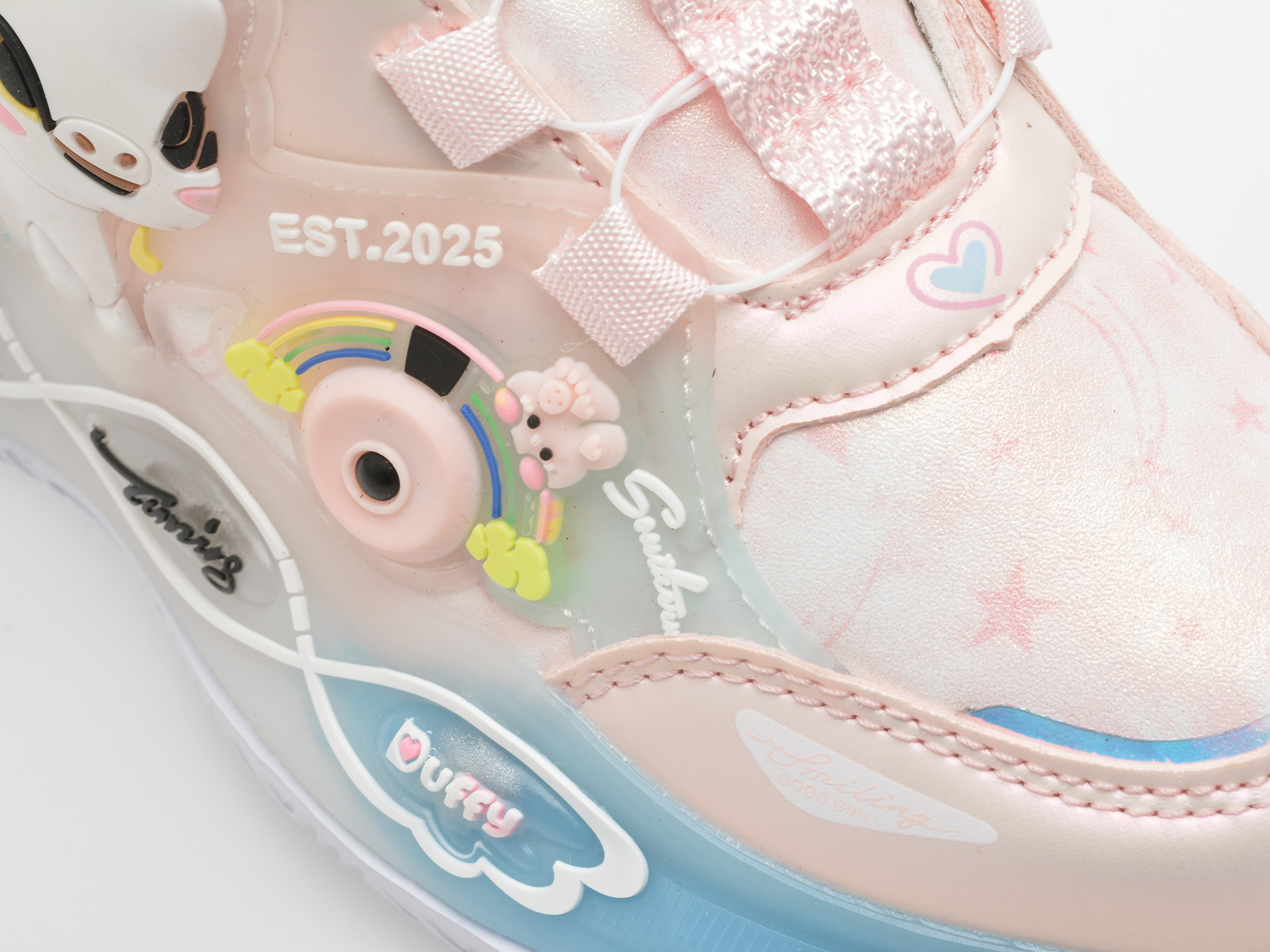 Pantofi sport SELECTION KIDS roz, 910, din piele ecologica